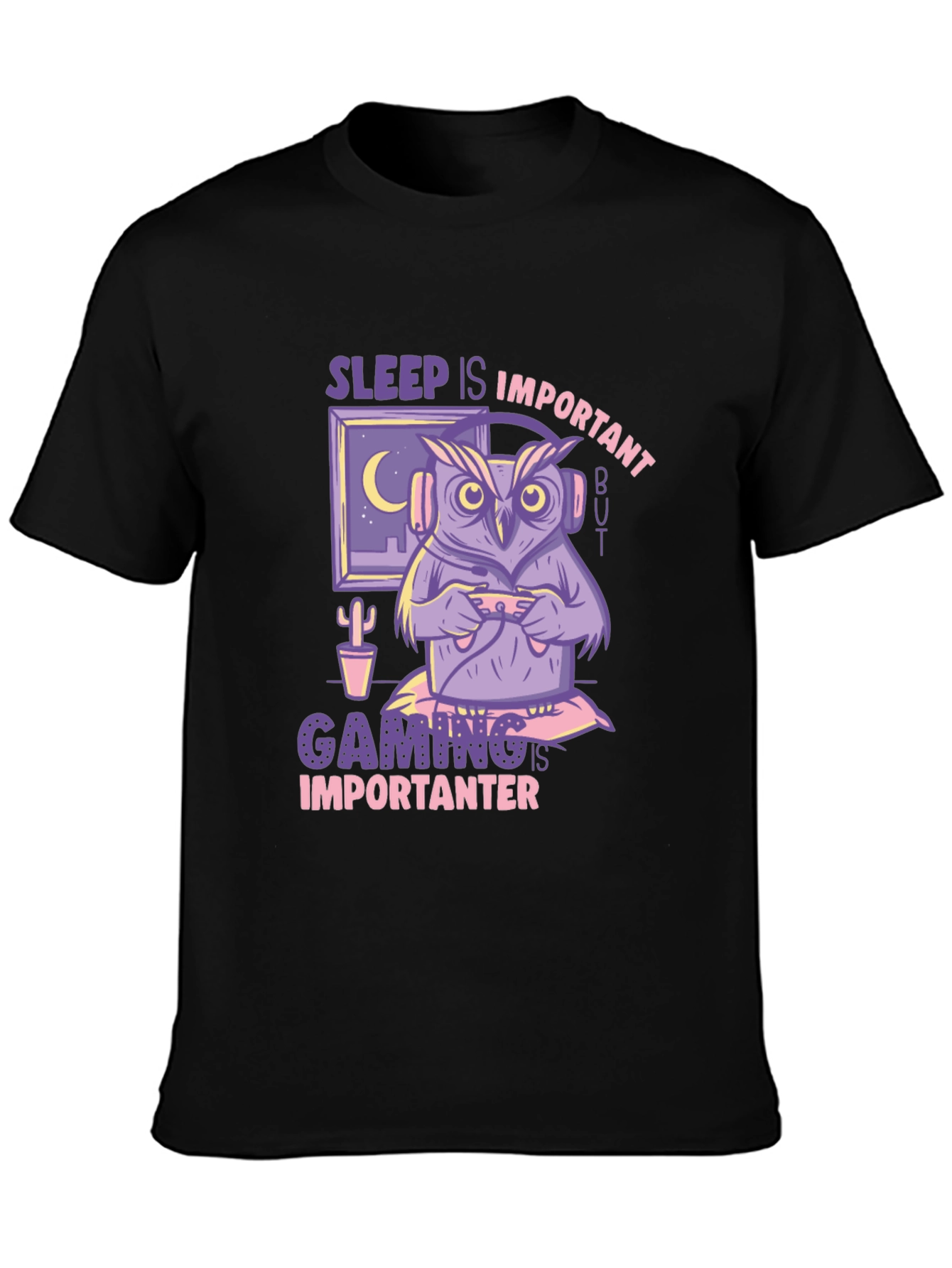 Sleep Is Important Gaming T-Shirt