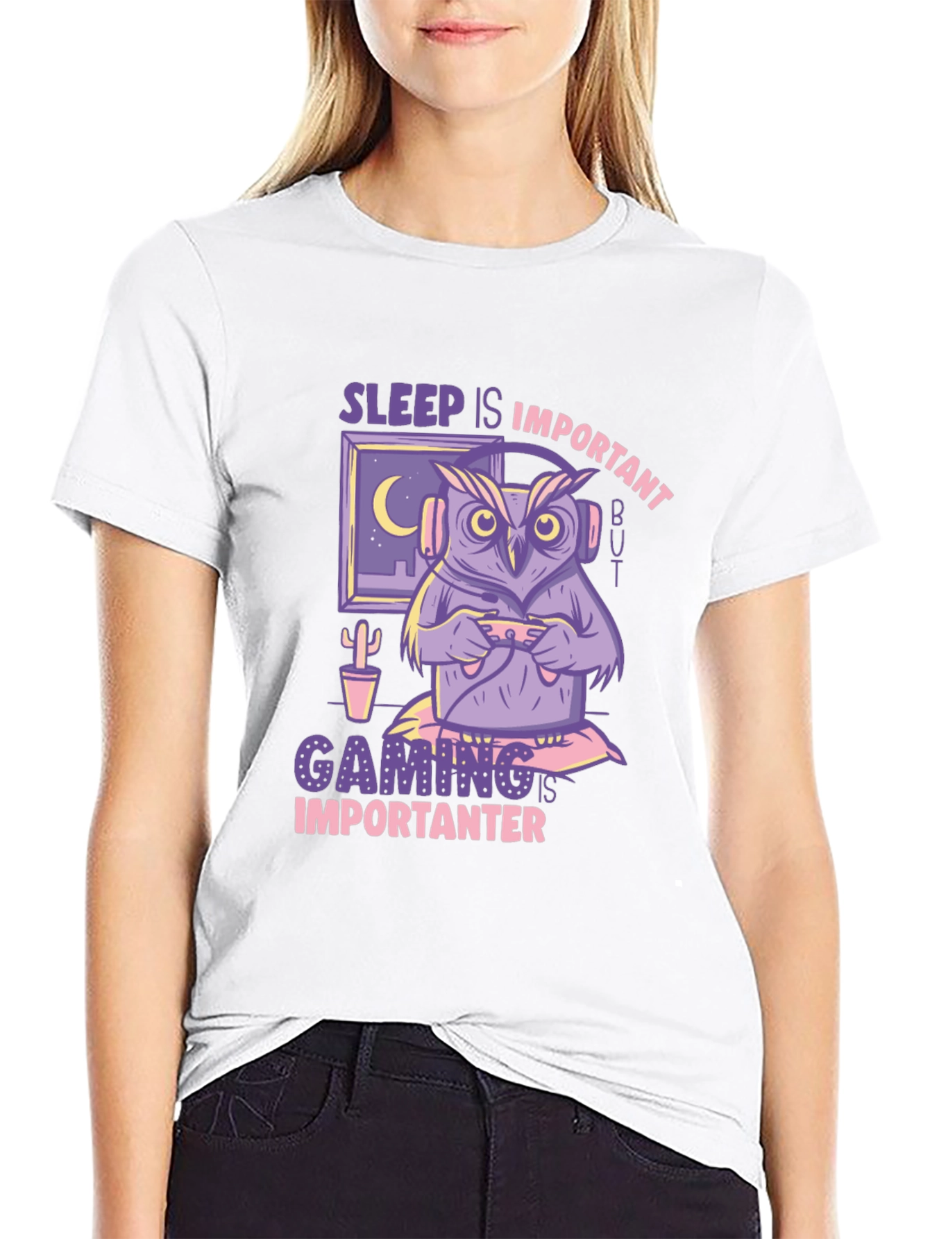 Sleep Is Important Gaming T-Shirt