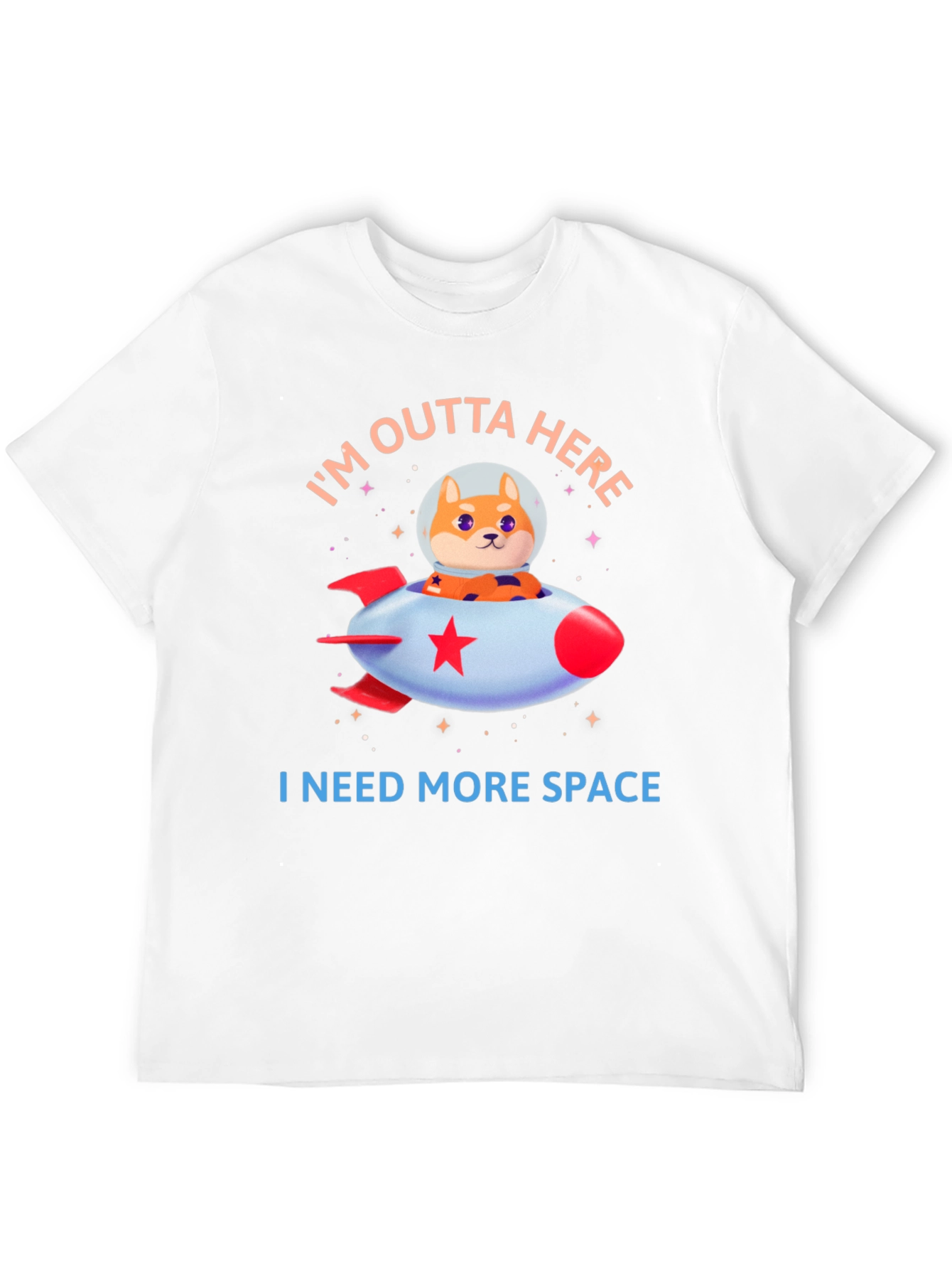 Doge Rocket T-Shirt - Im Outta Here!