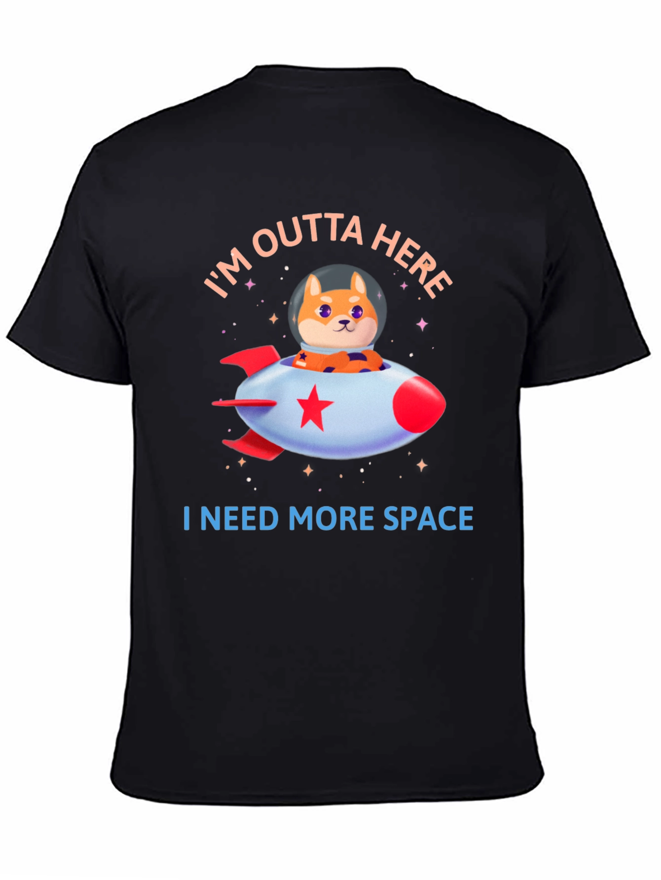 Doge Rocket T-Shirt - Im Outta Here!