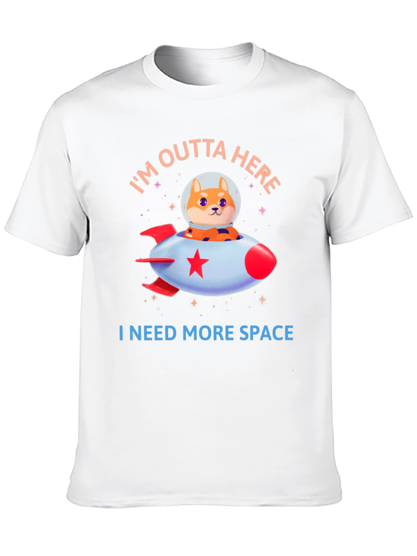 Doge Rocket T-Shirt - Im Outta Here!