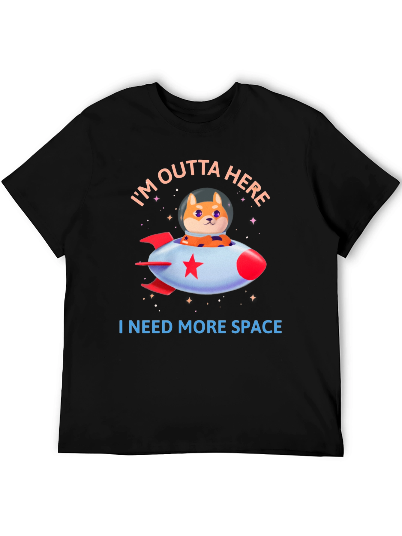 Doge Rocket T-Shirt - Im Outta Here!