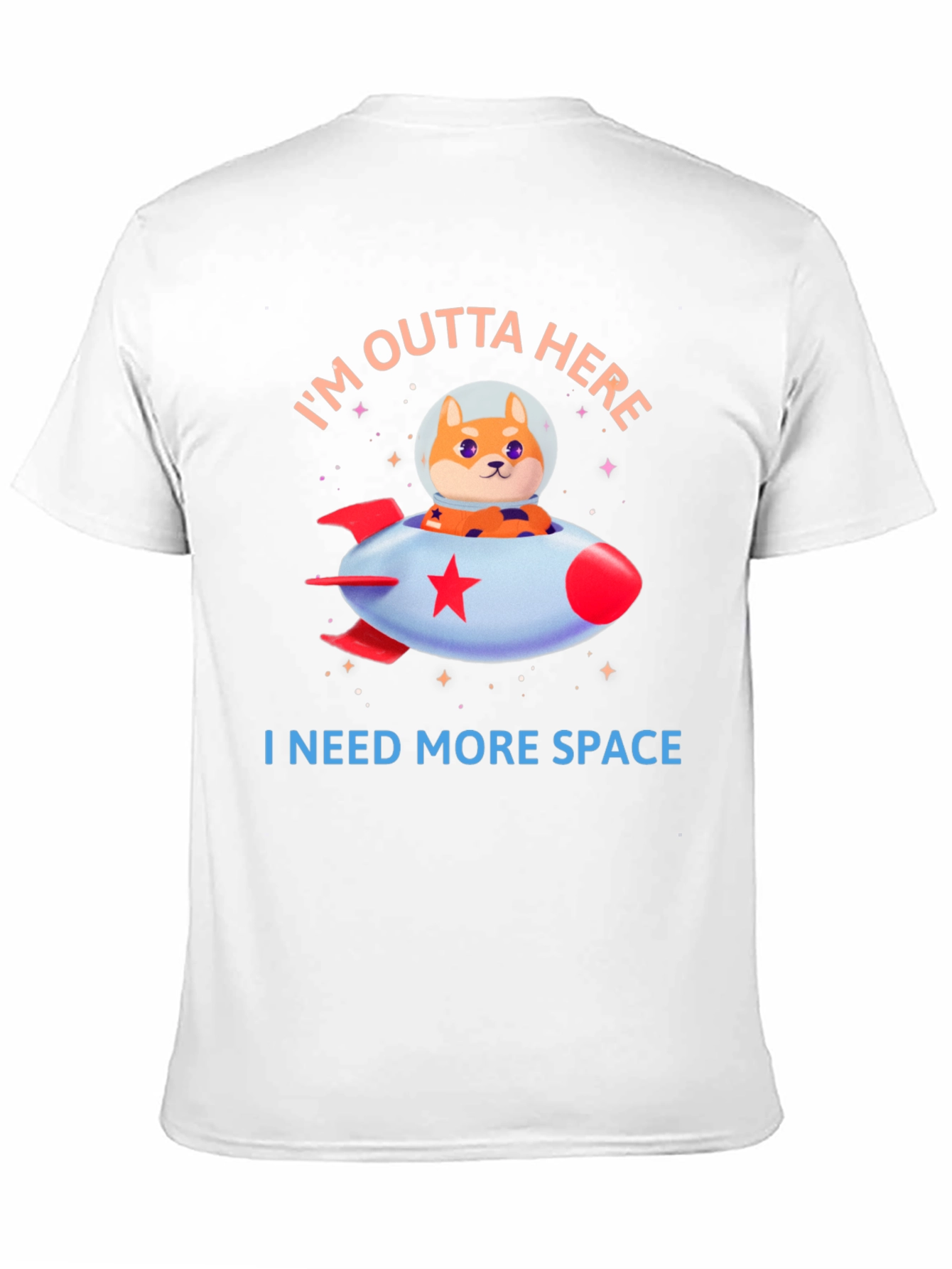 Doge Rocket T-Shirt - Im Outta Here!