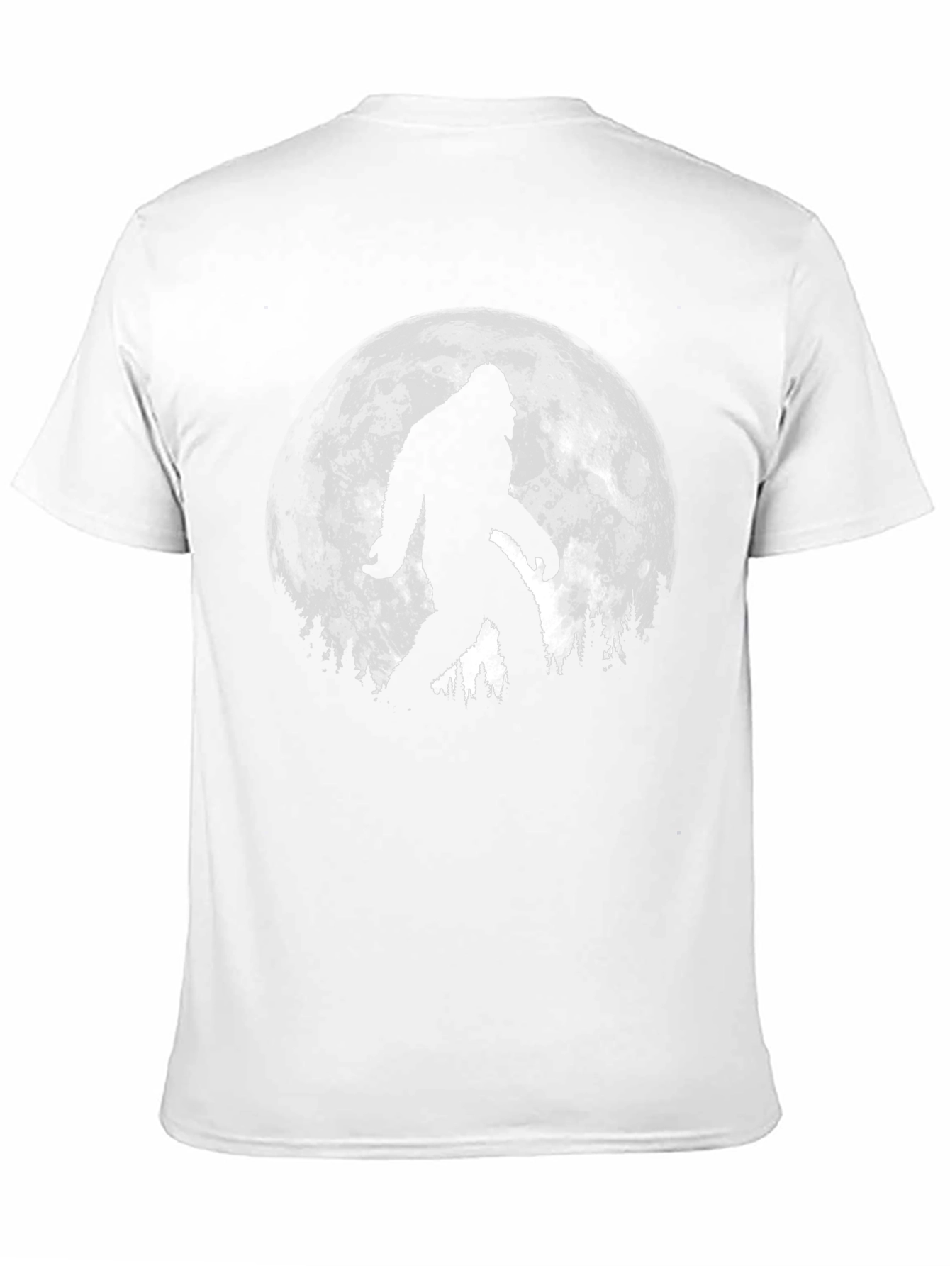 Bigfoot Moon T-Shirt - Mythical Creature Tee