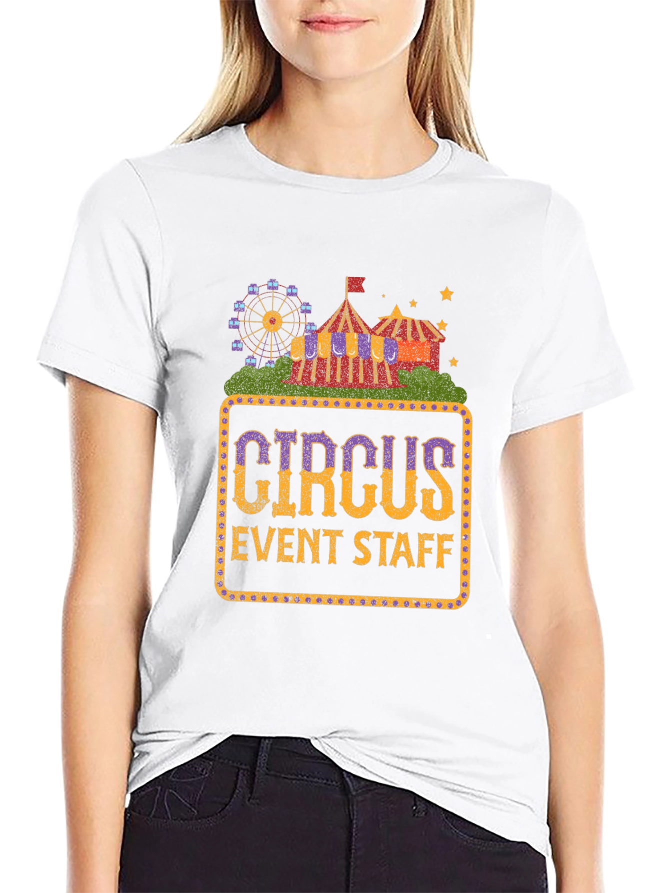 Circus Event Staff T-Shirt - Black