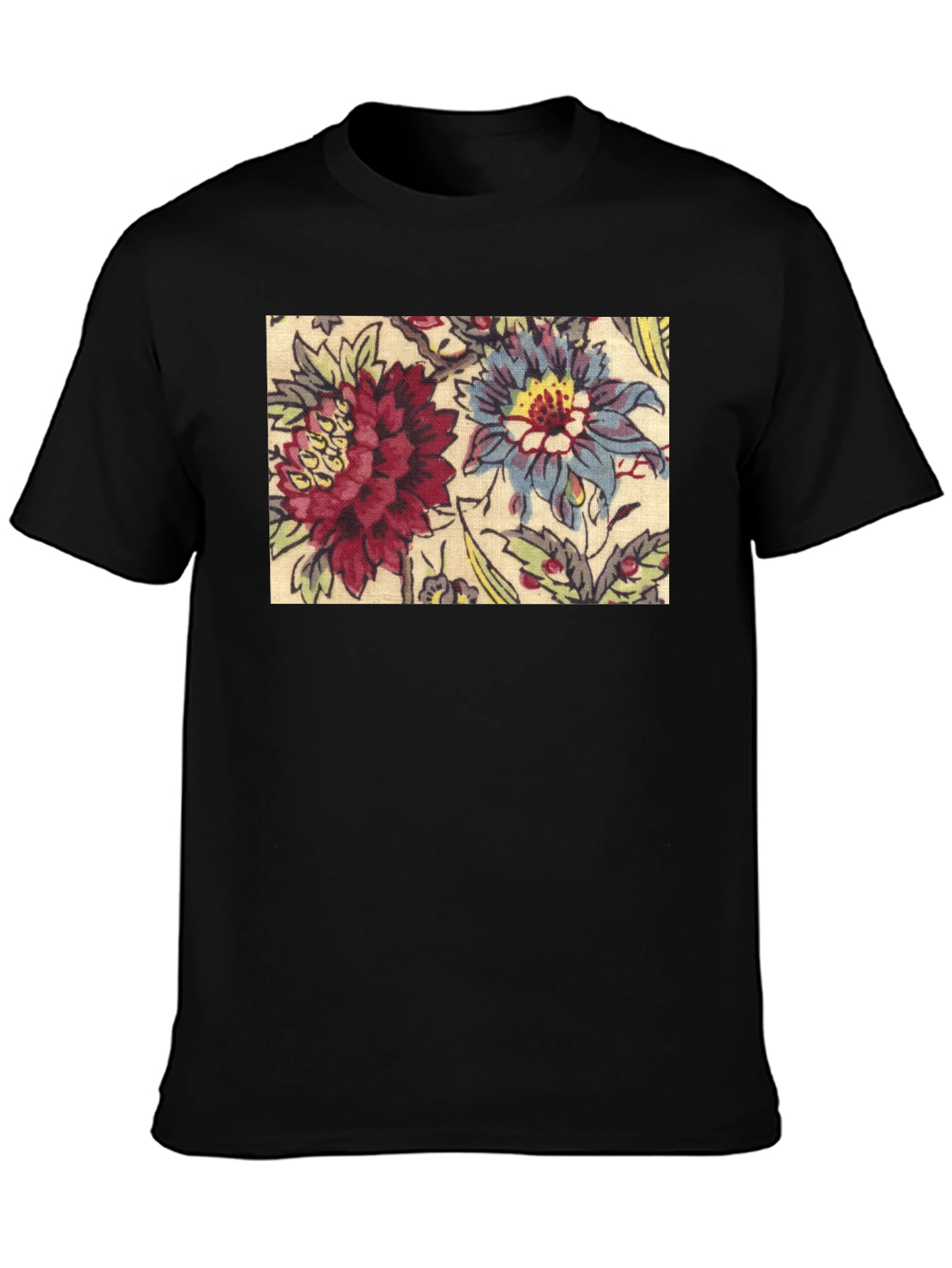 Floral Pattern T-Shirt