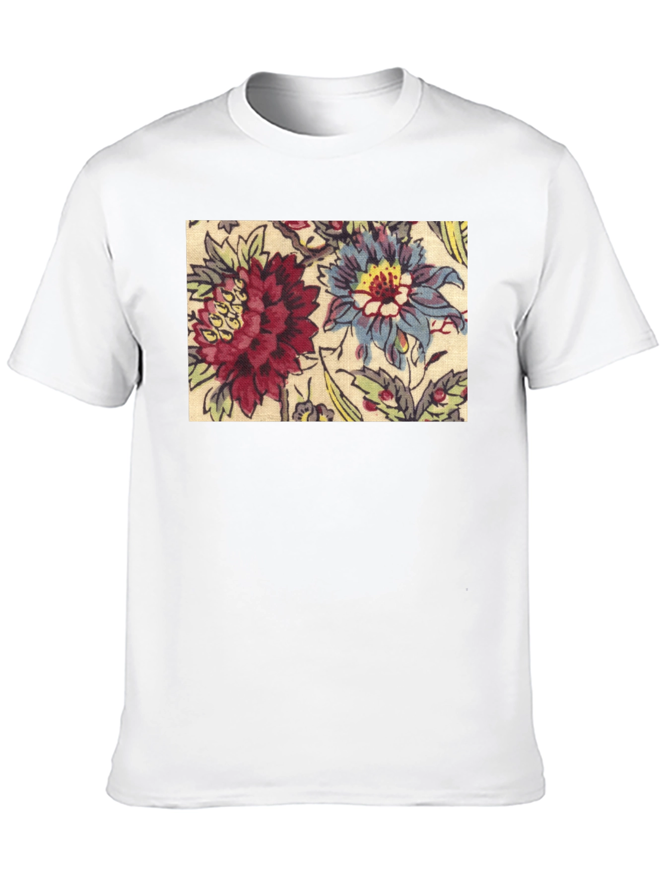 Floral Pattern T-Shirt