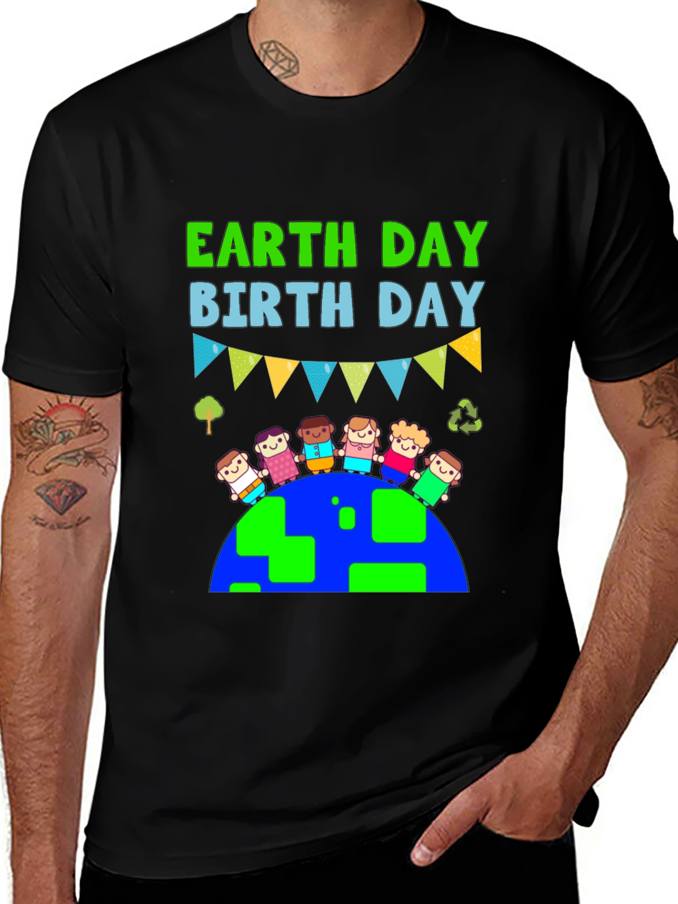 Earth Day Birthday T-Shirt