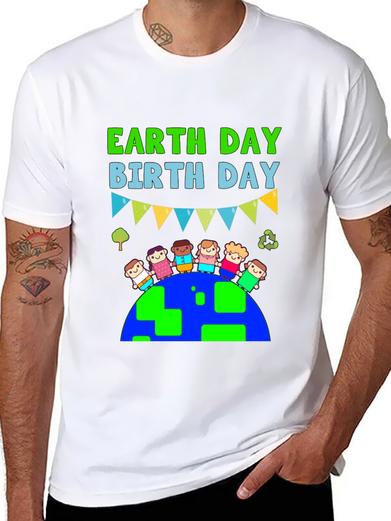 Earth Day Birthday T-Shirt