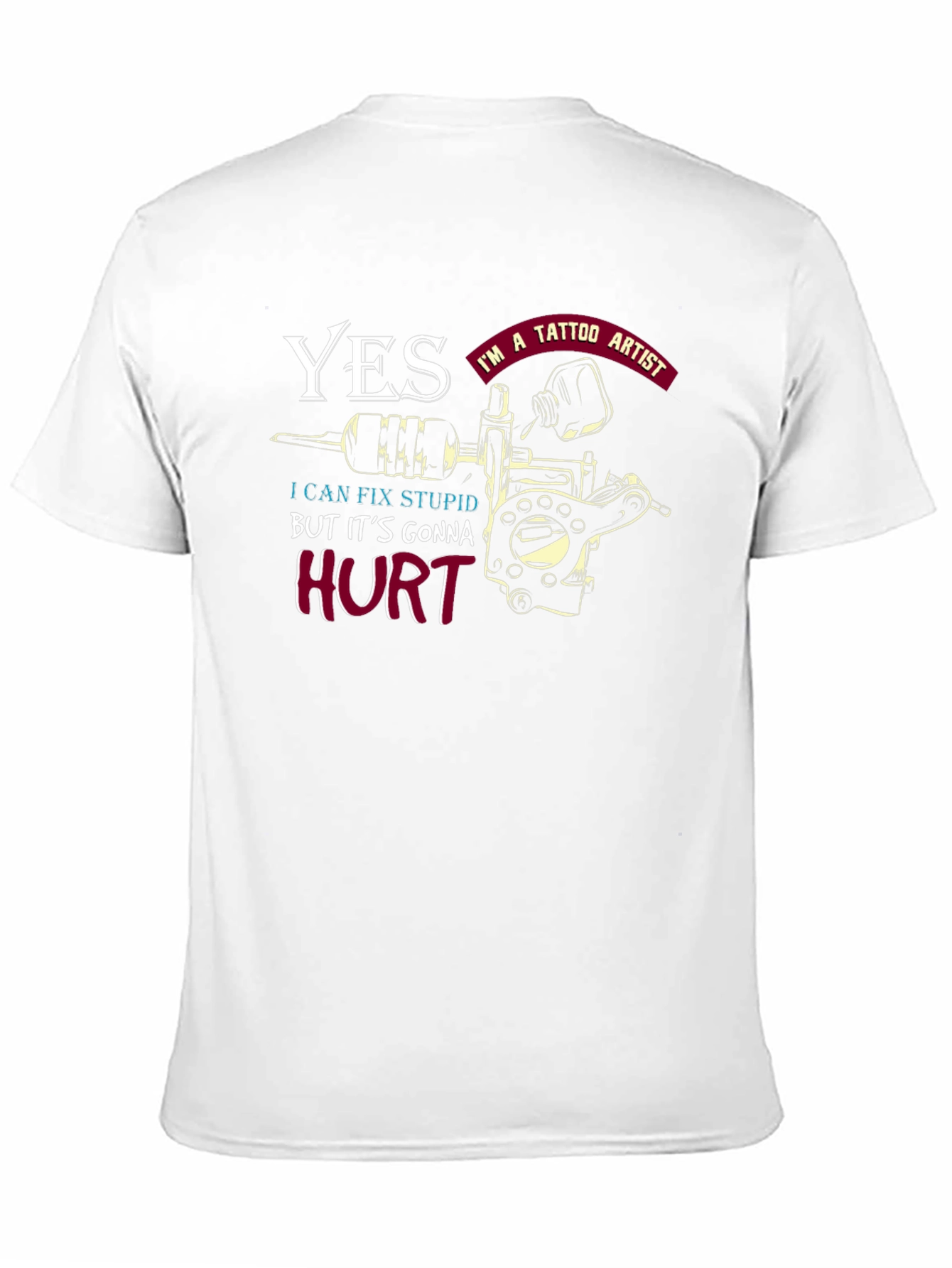 Yes Im a Tattoo Artist Funny Tattoo T-Shirt