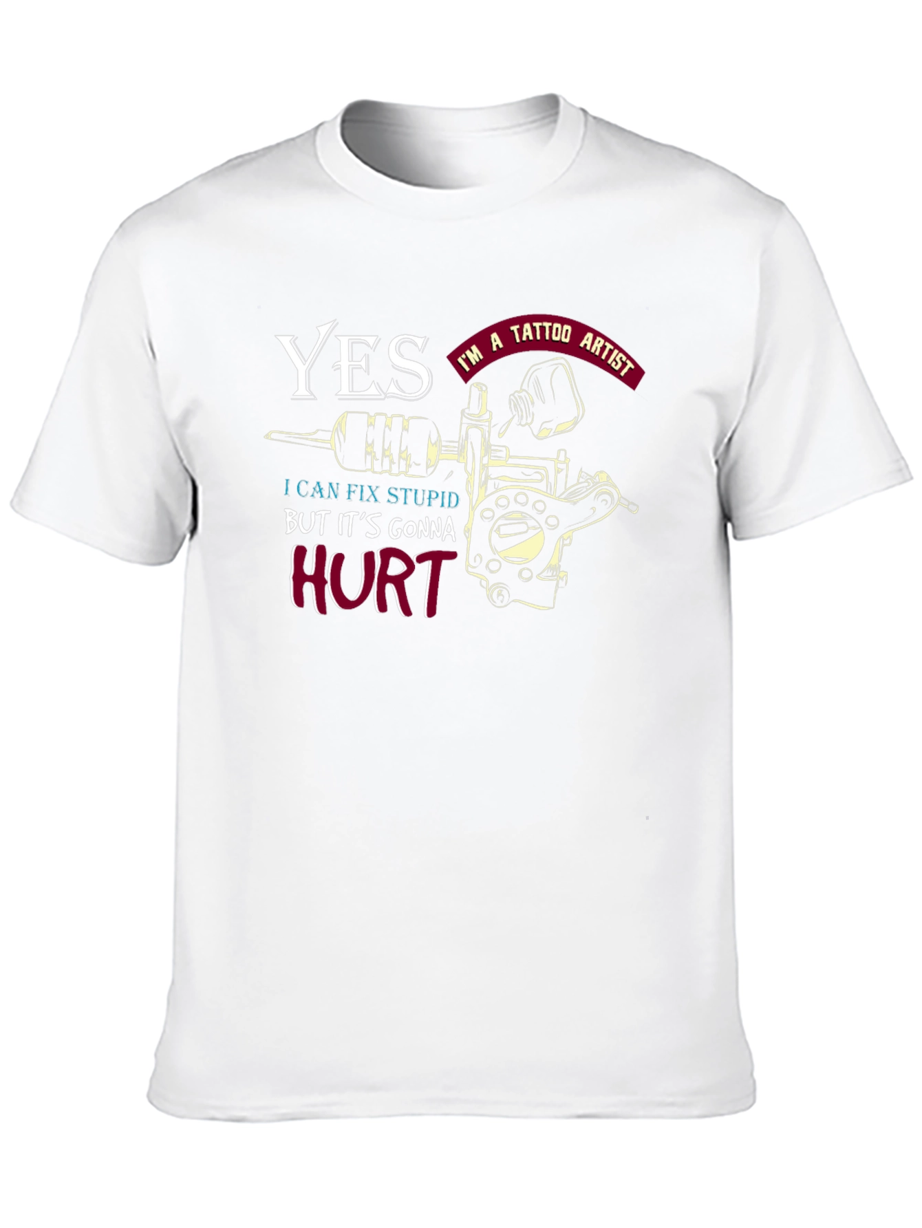 Yes Im a Tattoo Artist Funny Tattoo T-Shirt