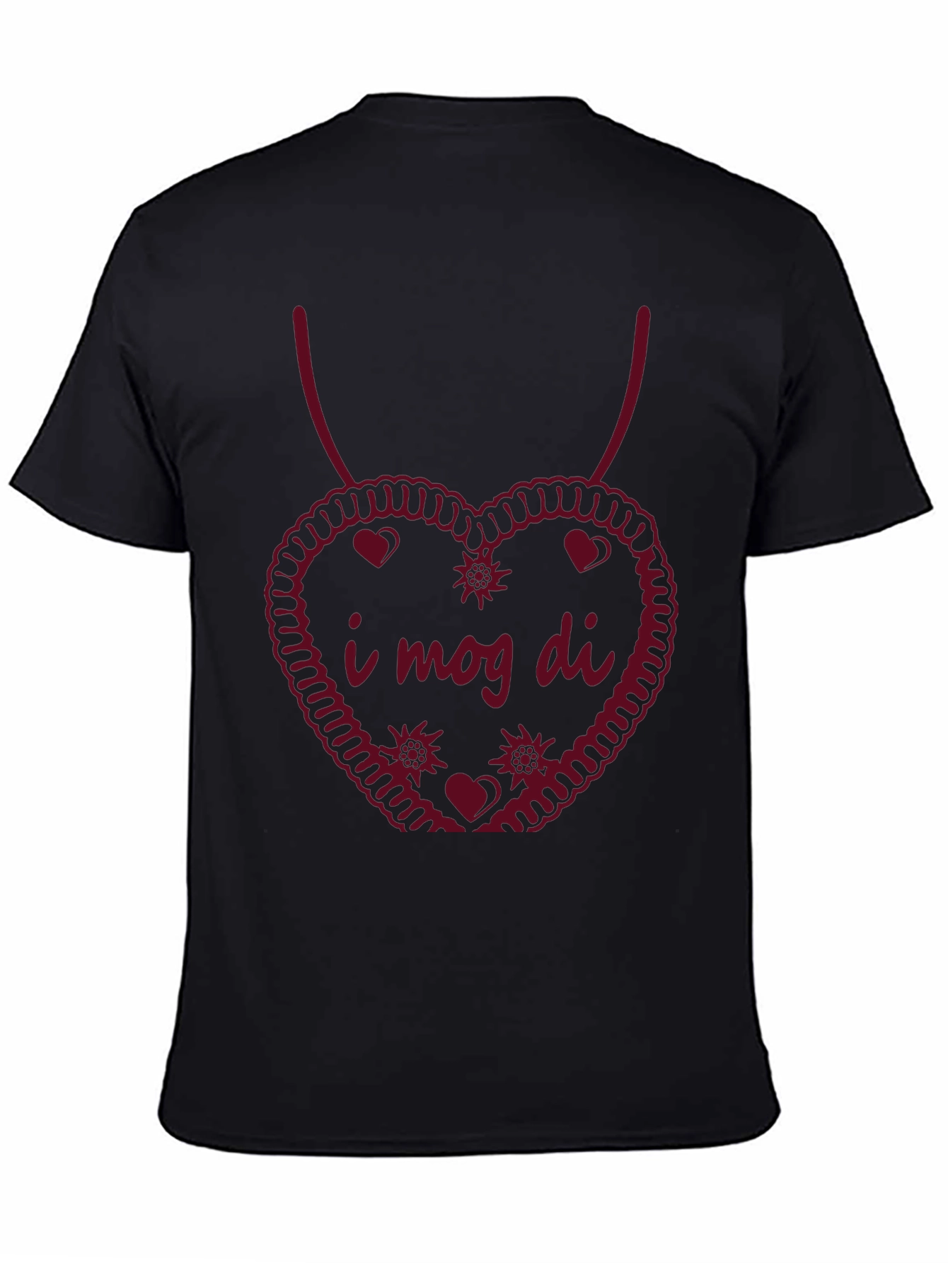 I Mog Di T-Shirt - Heart Design Bavarian Love