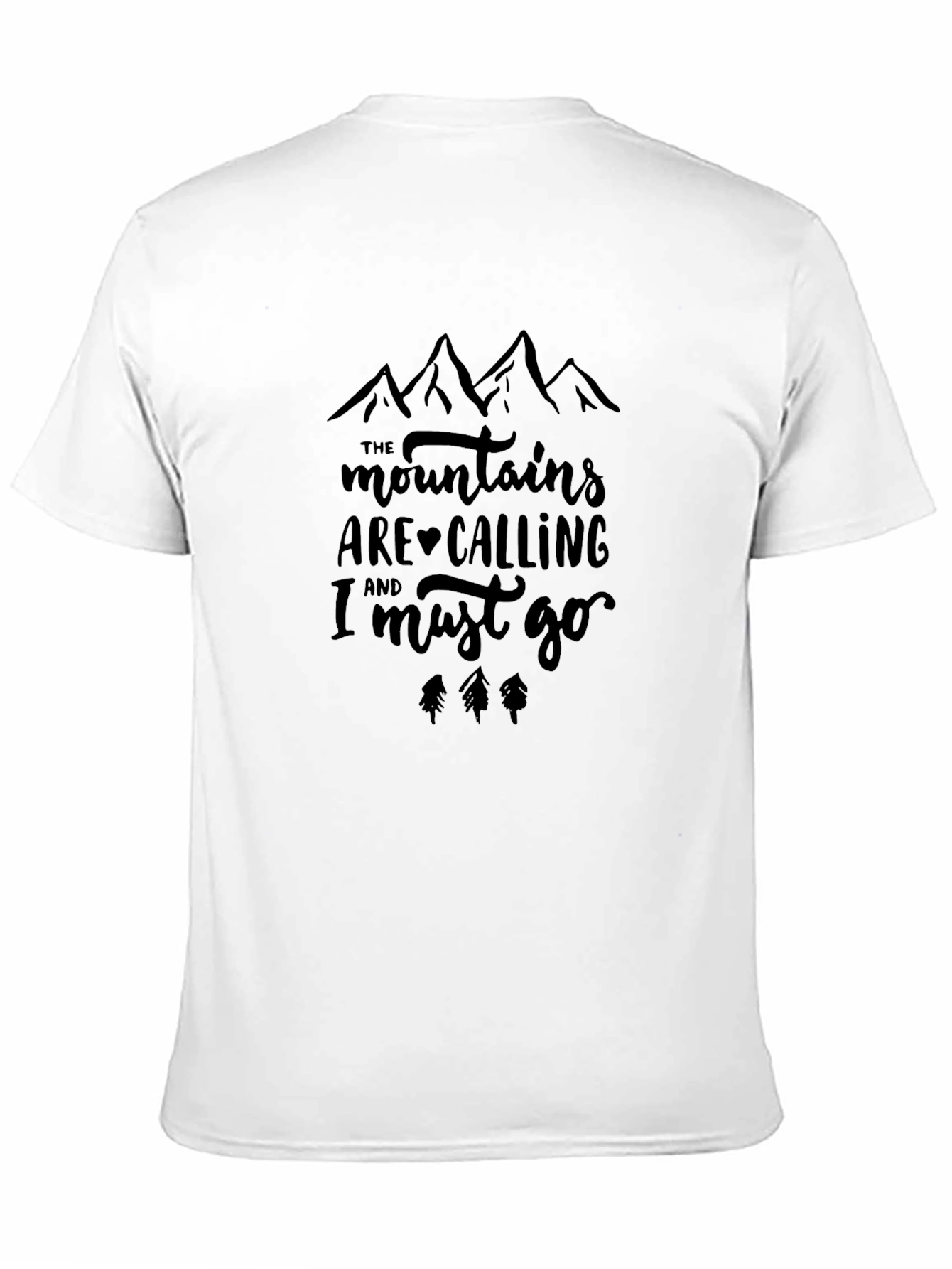Mountains Are Calling Mens T-Shirt