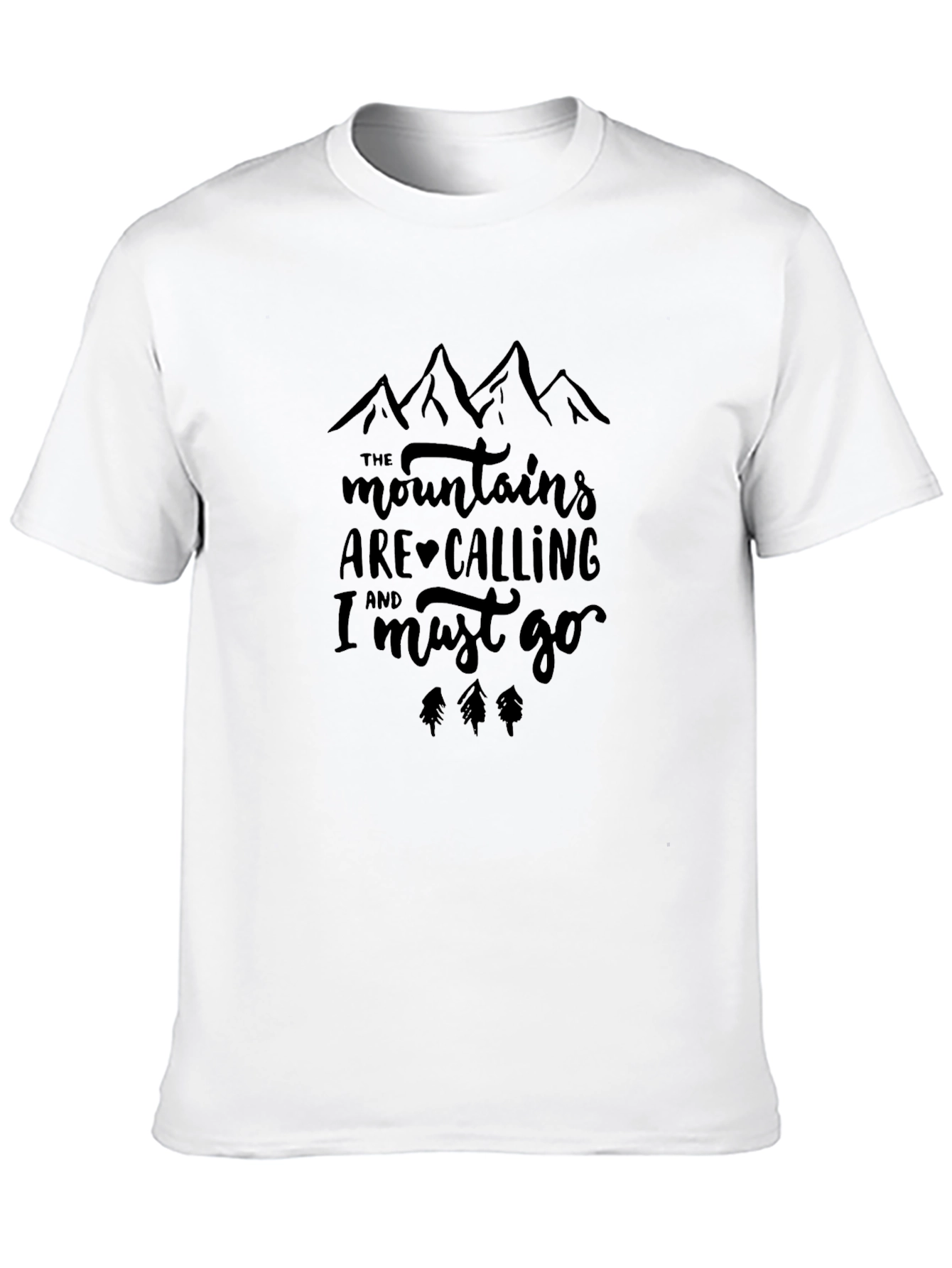 Mountains Are Calling Mens T-Shirt