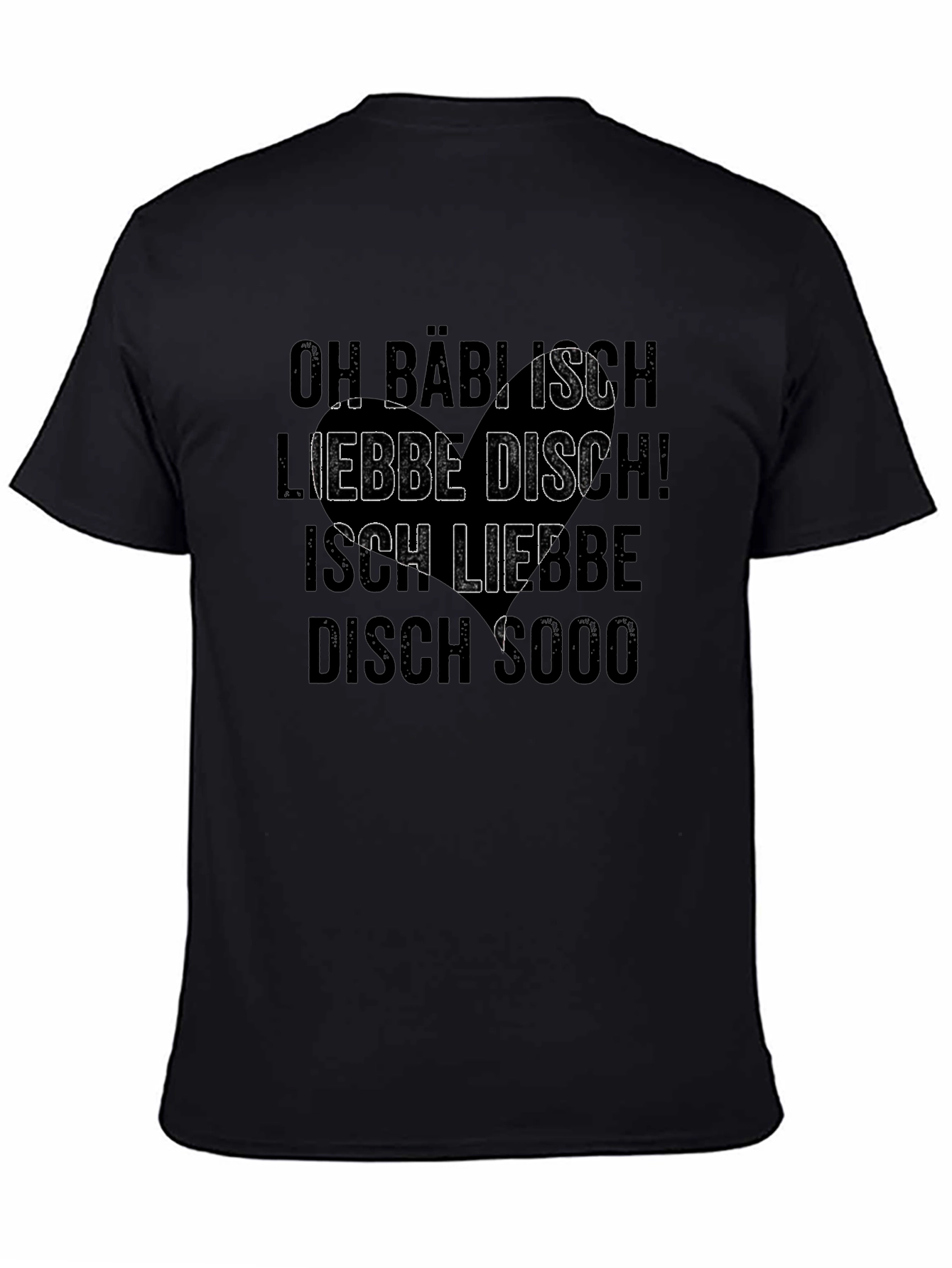 Funny German Love T-Shirt - Ich Liebe Disch