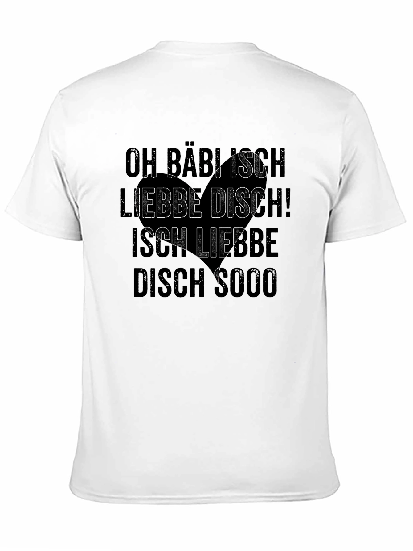 Funny German Love T-Shirt - Ich Liebe Disch
