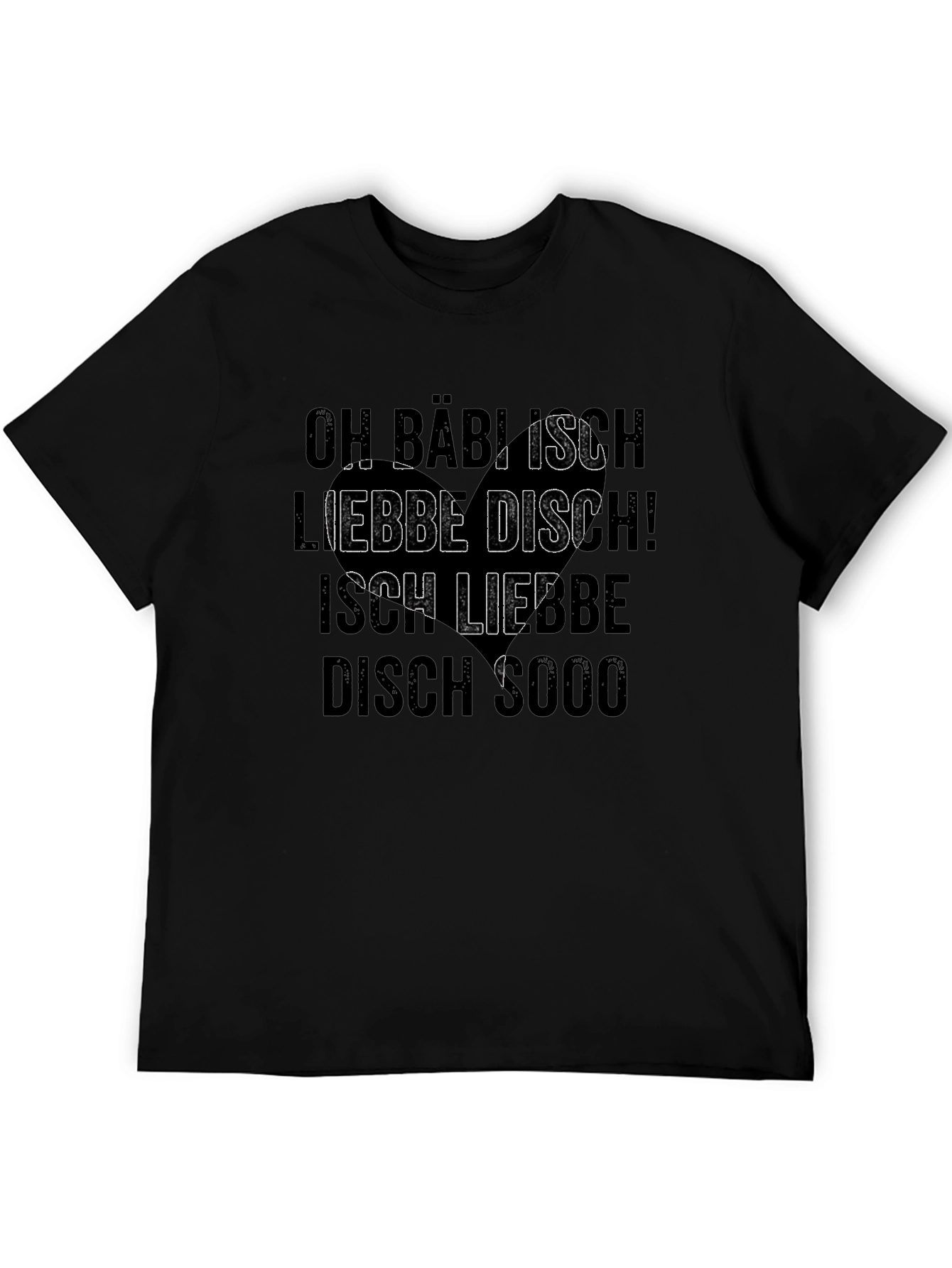 Funny German Love T-Shirt - Ich Liebe Disch