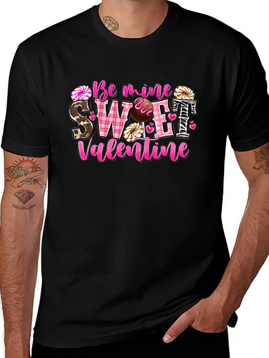 Sweet Valentine Graphic Tee - Love & Candy Design