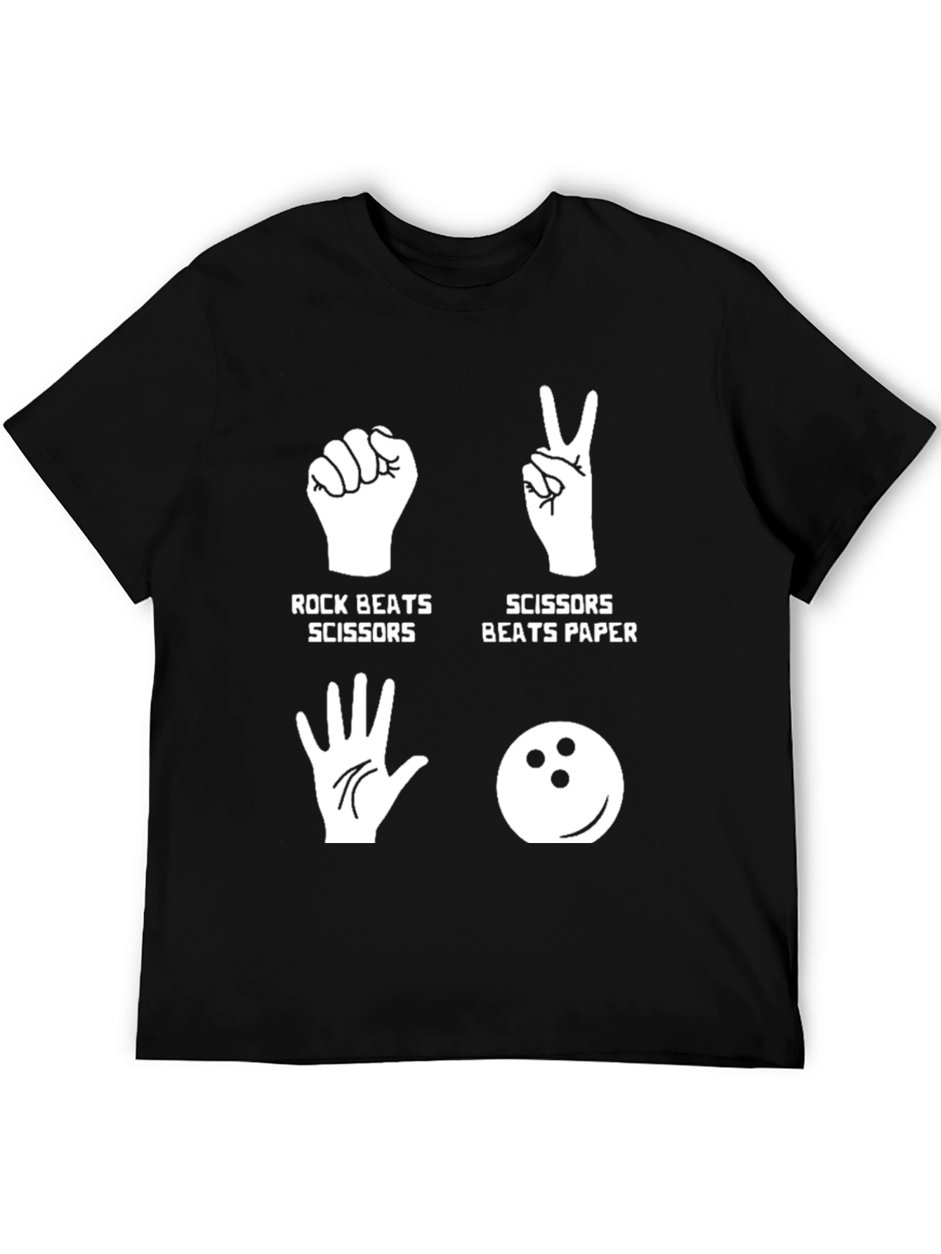 Rock Paper Scissors Bowling T-Shirt