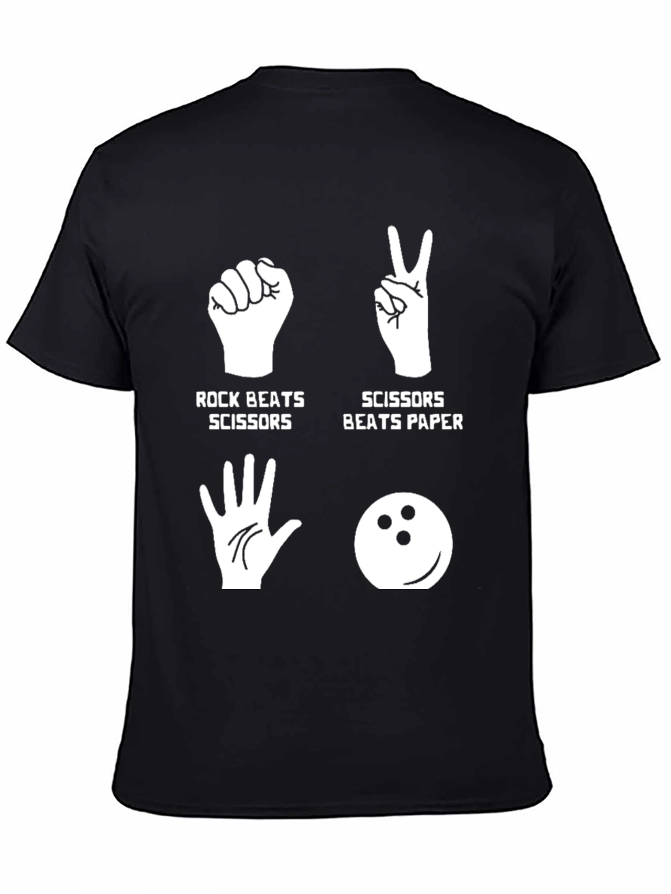 Rock Paper Scissors Bowling T-Shirt