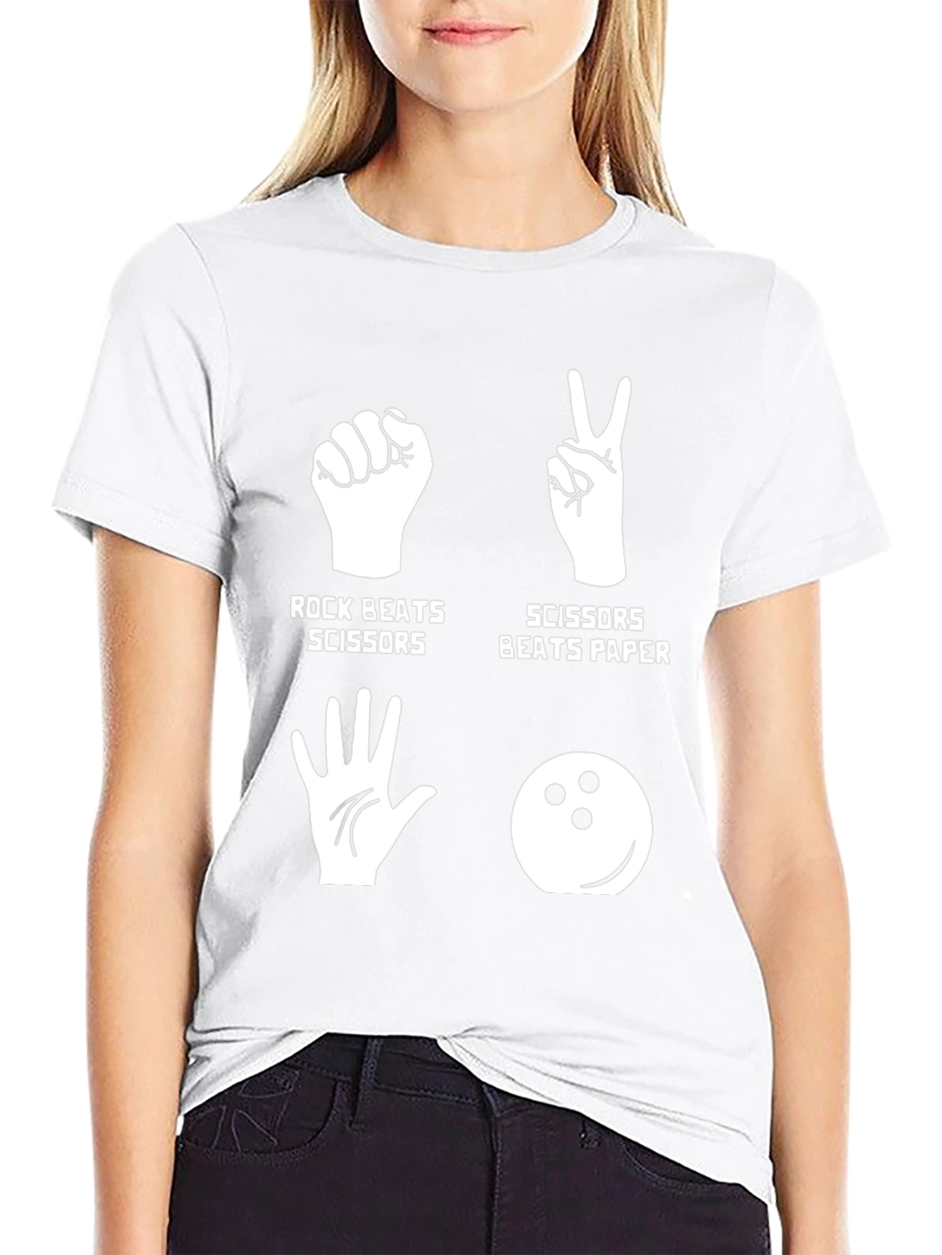 Rock Paper Scissors Bowling T-Shirt