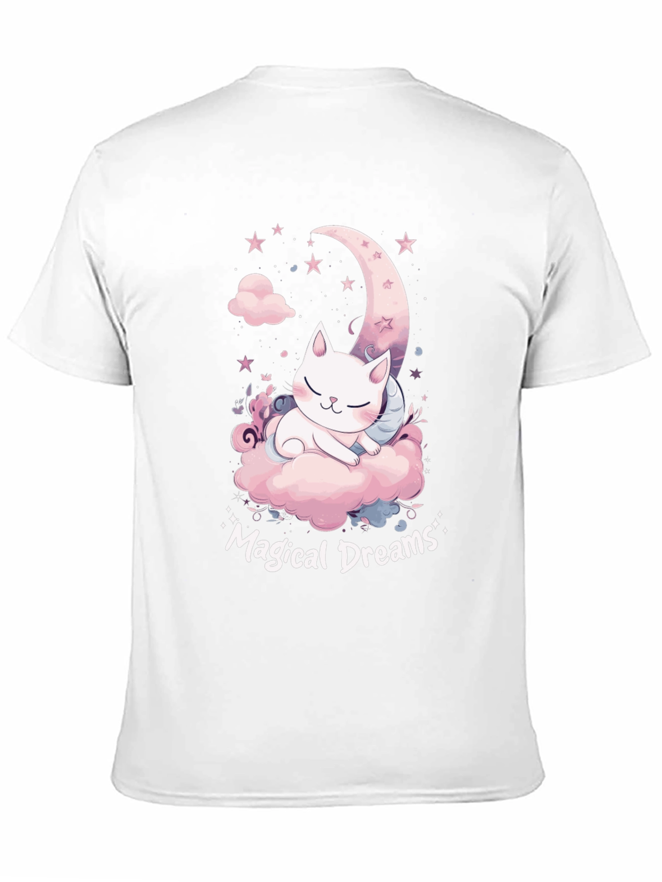 Magical Dreams Cat Graphic T-Shirt