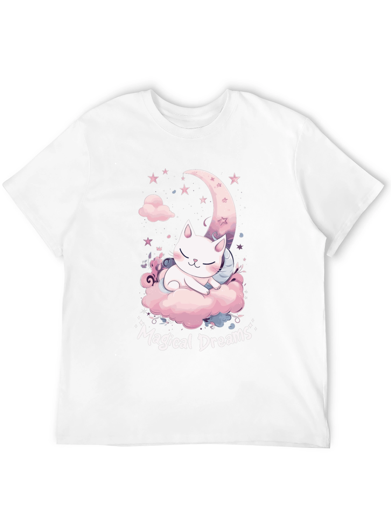 Magical Dreams Cat Graphic T-Shirt