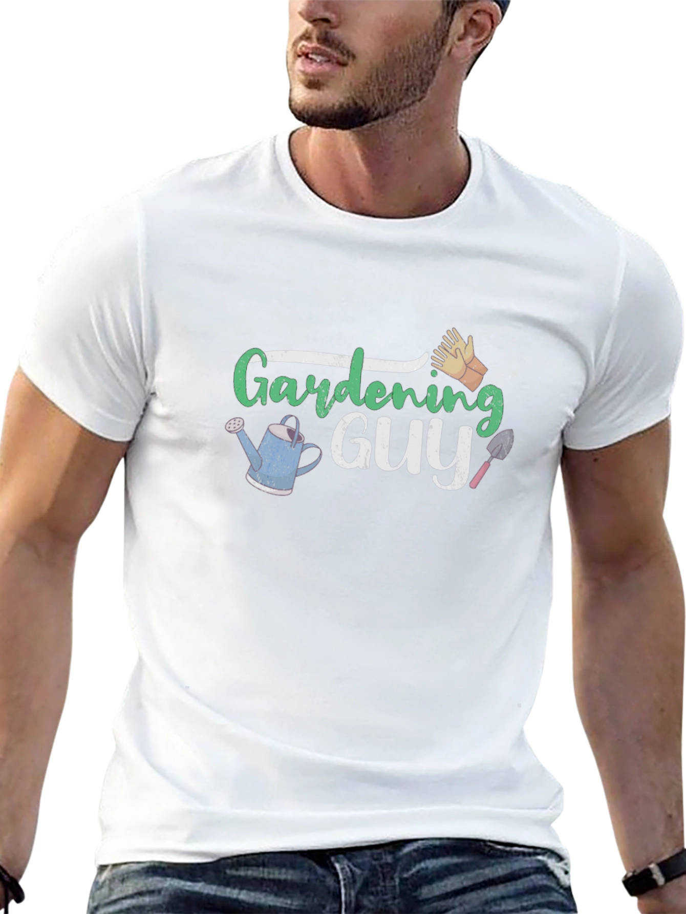 Gardening Guy Graphic Tee