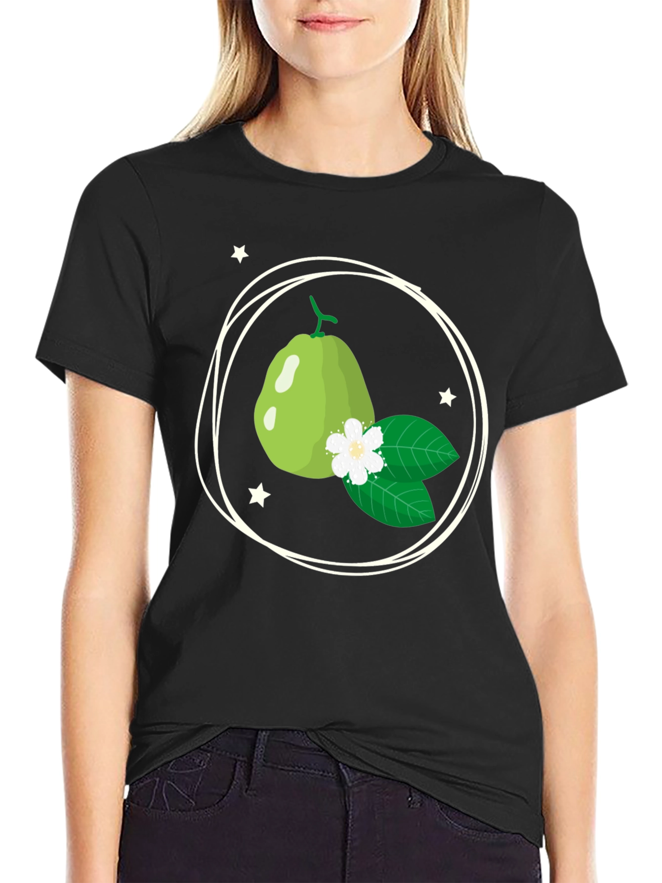 Guava Fruit Graphic T-Shirt