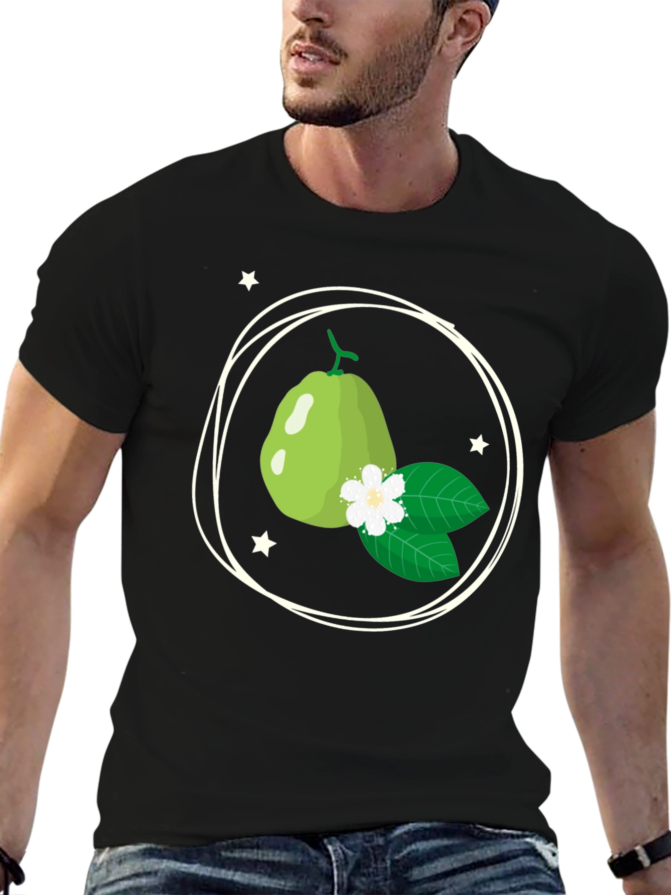 Guava Fruit Graphic T-Shirt