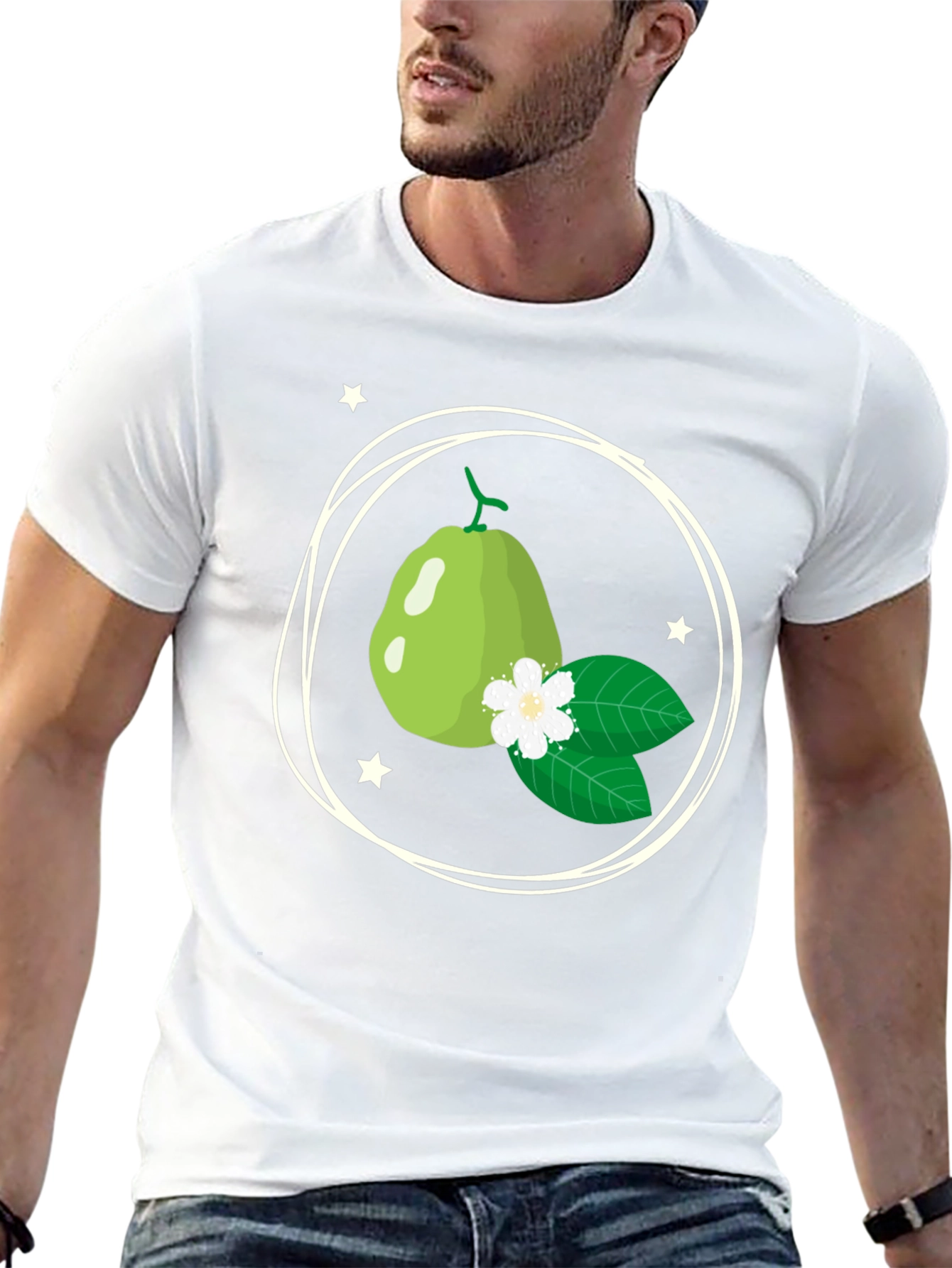 Guava Fruit Graphic T-Shirt