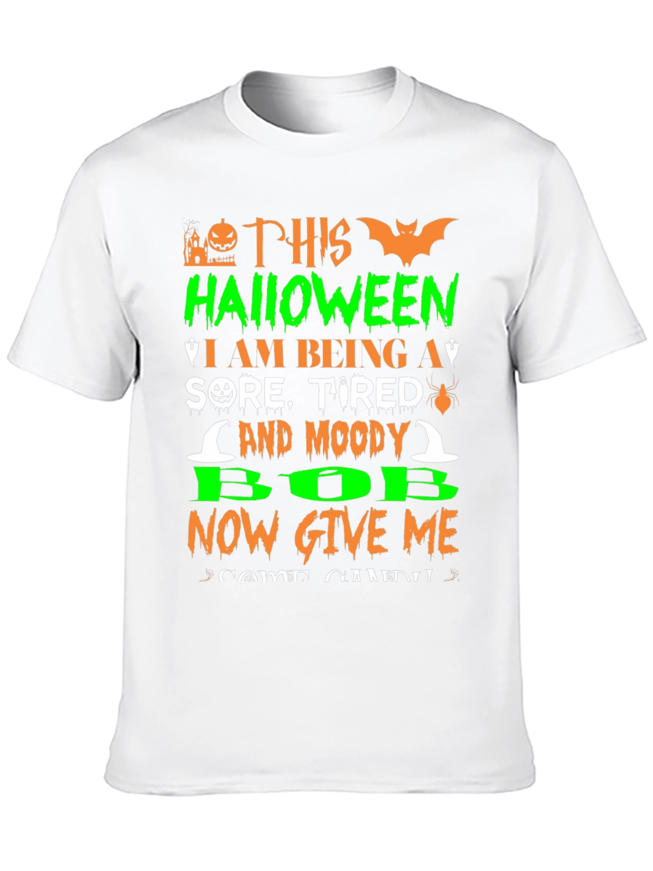 Halloween Sore Tired Moody Bob T-Shirt