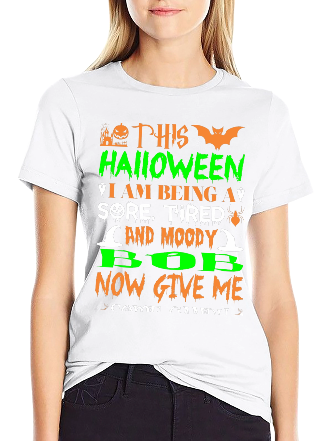 Halloween Sore Tired Moody Bob T-Shirt