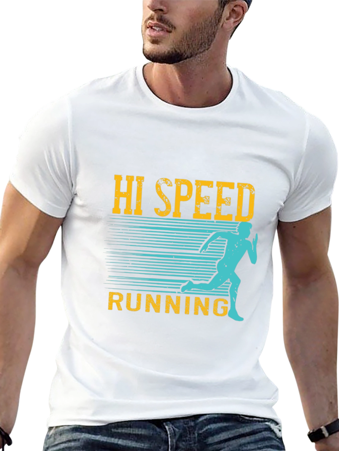 Hi Speed Running Graphic Tee