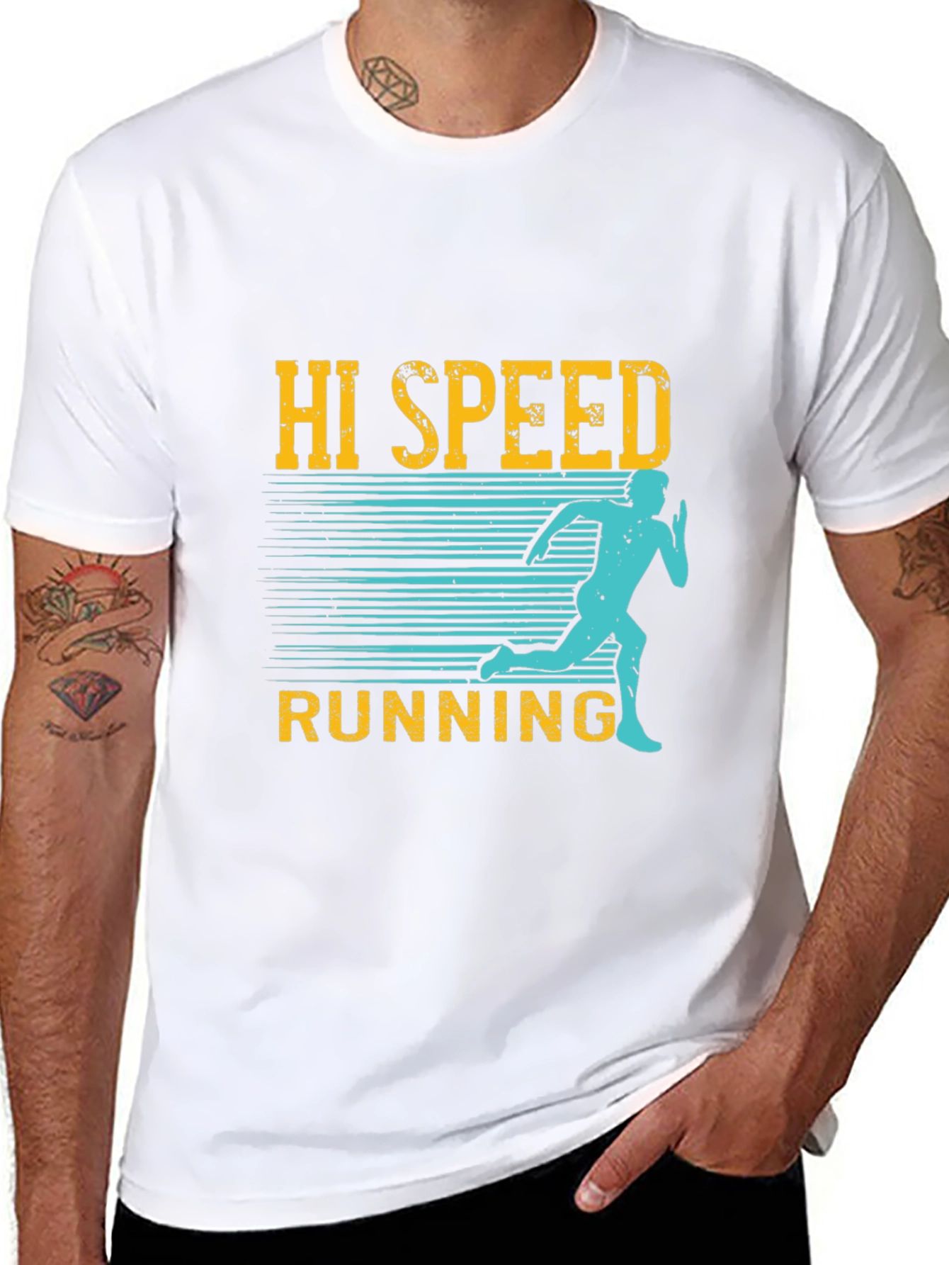 Hi Speed Running Graphic Tee