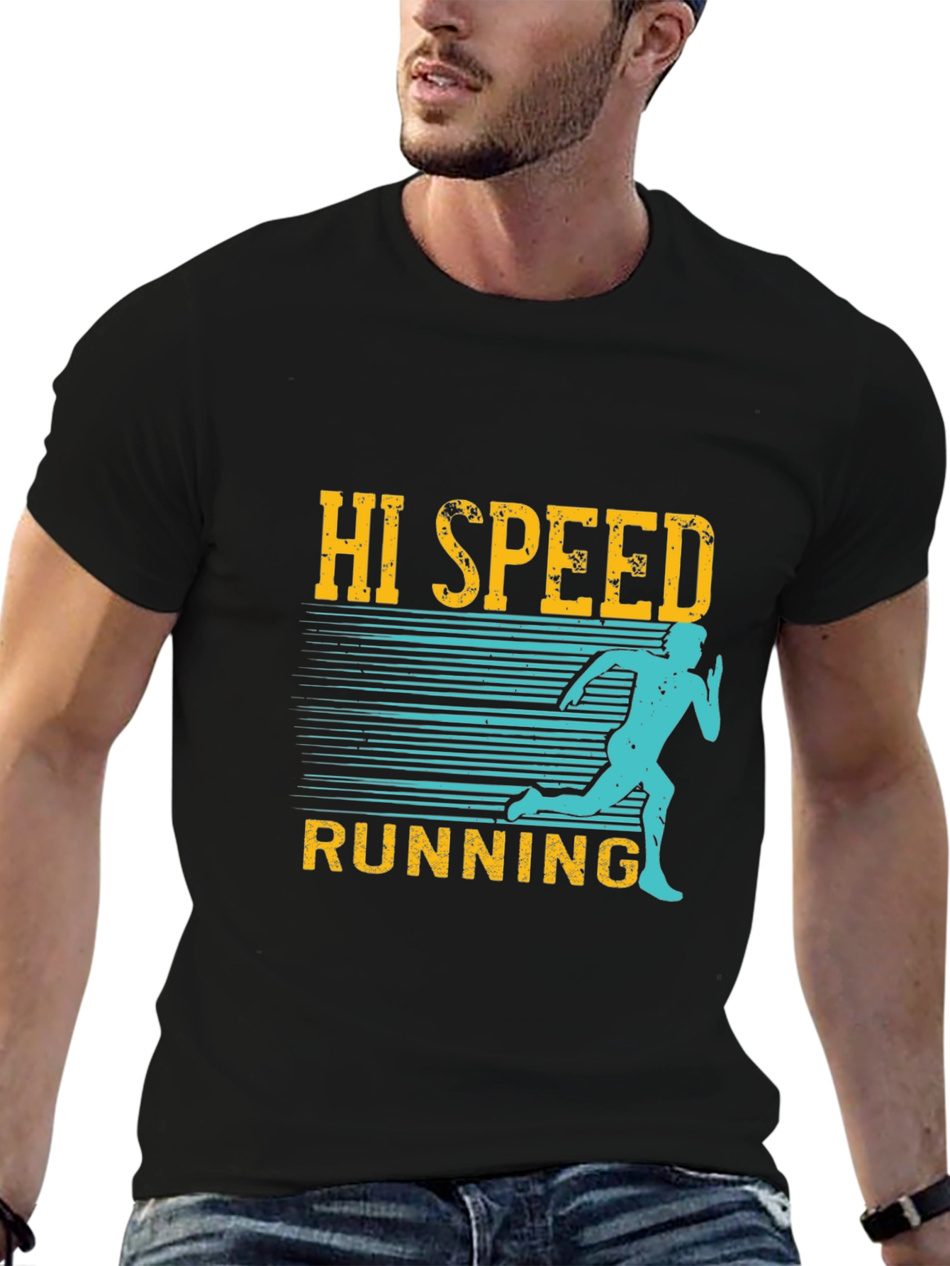 Hi Speed Running Graphic Tee