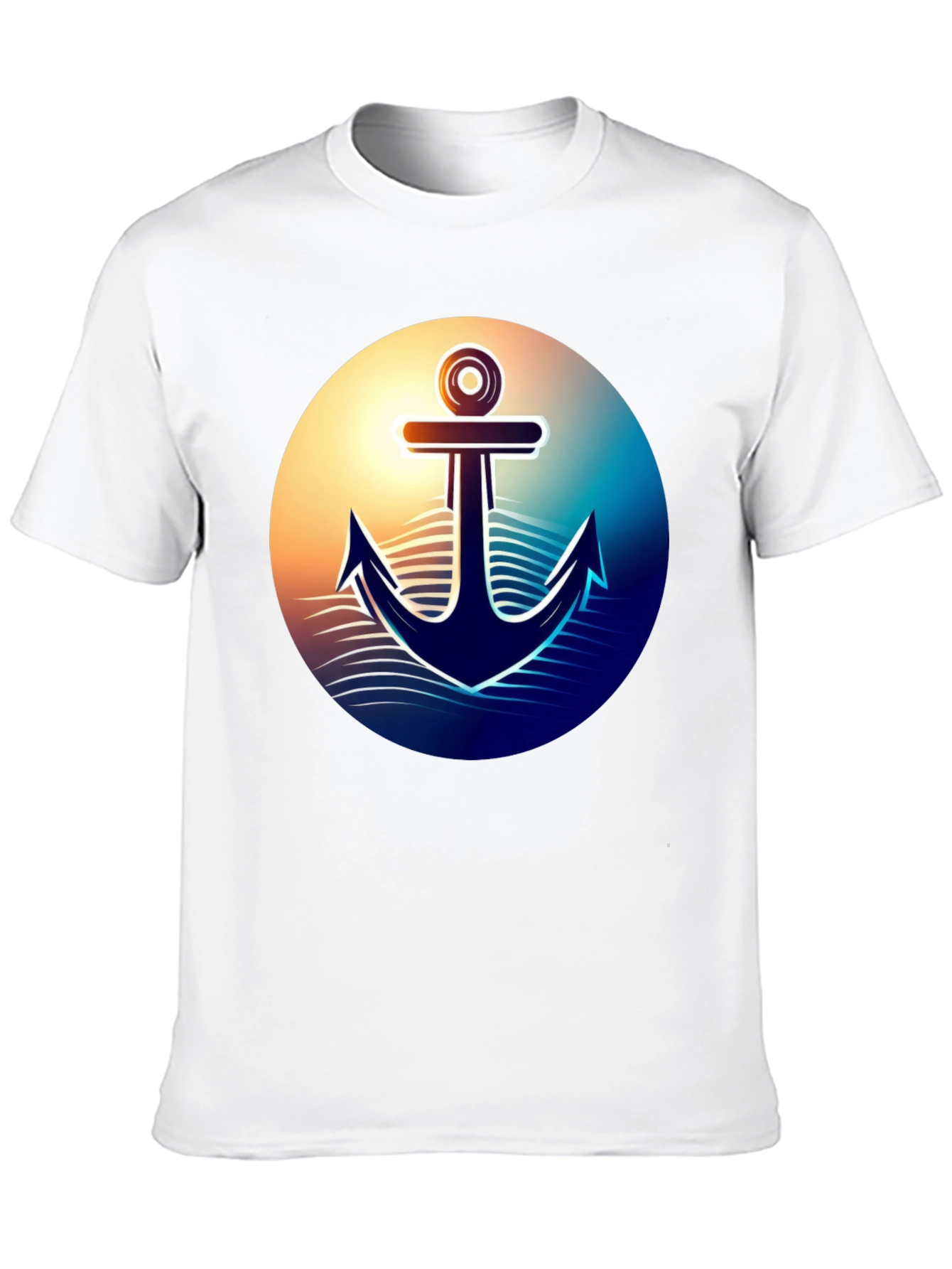 Nautical Anchor Graphic T-Shirt