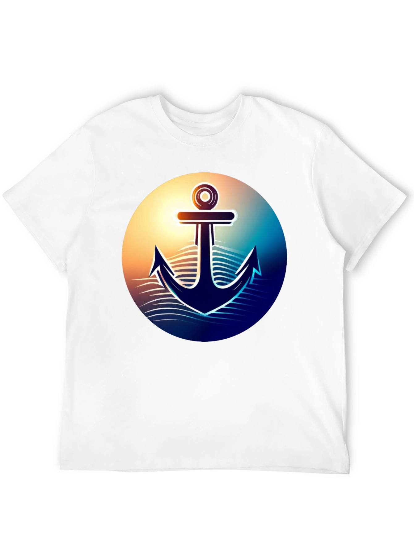 Nautical Anchor Graphic T-Shirt