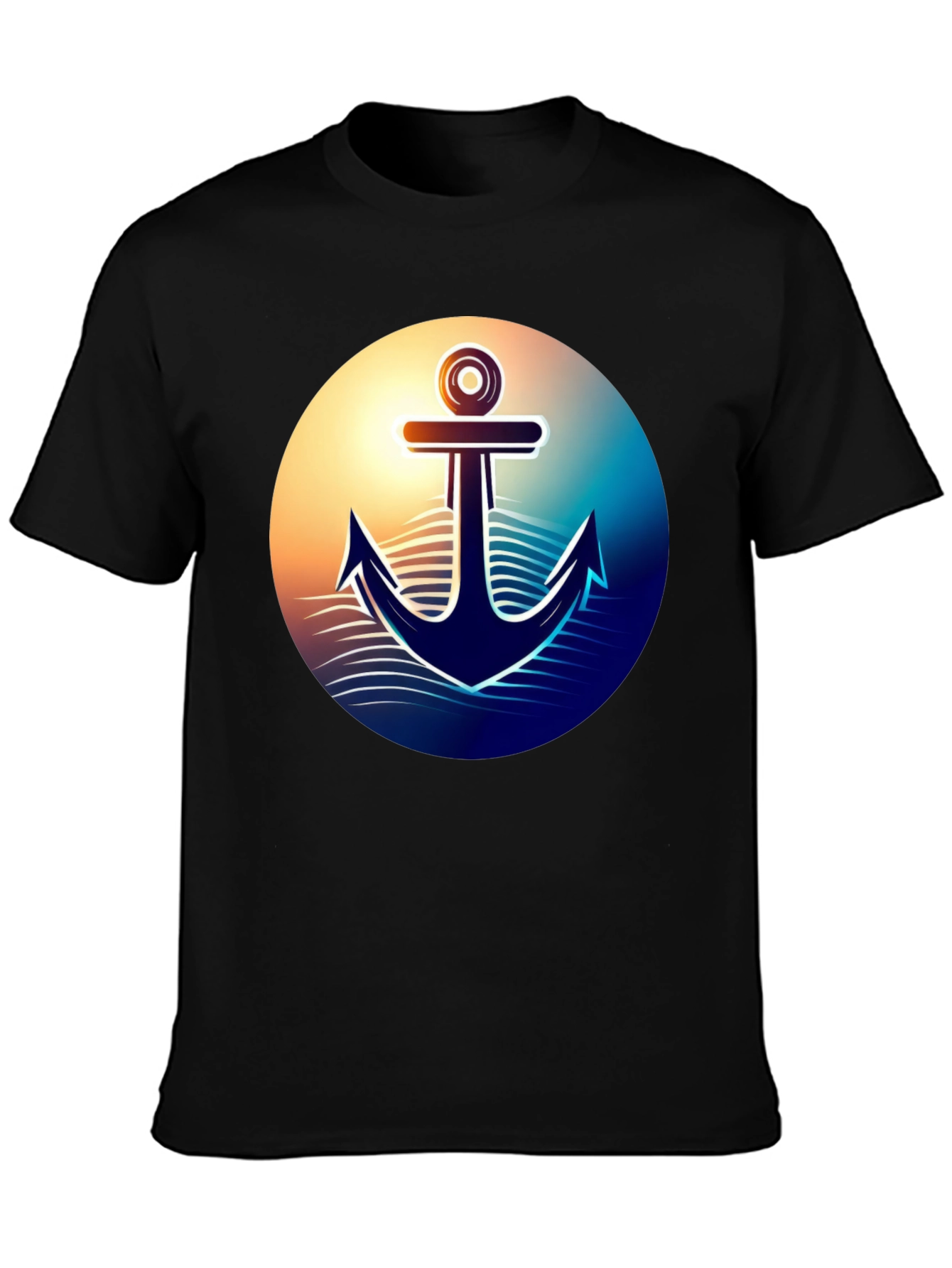 Nautical Anchor Graphic T-Shirt