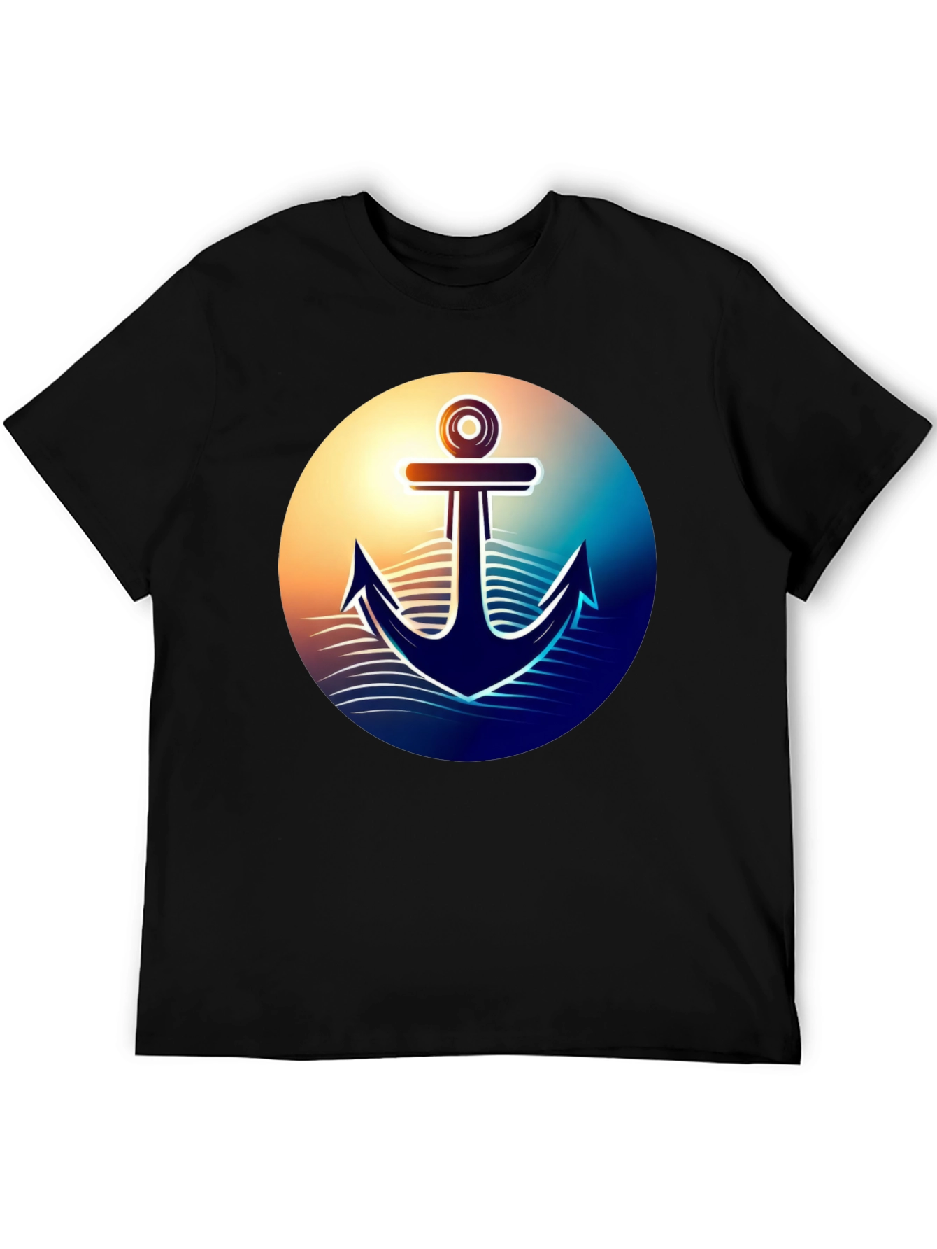 Nautical Anchor Graphic T-Shirt