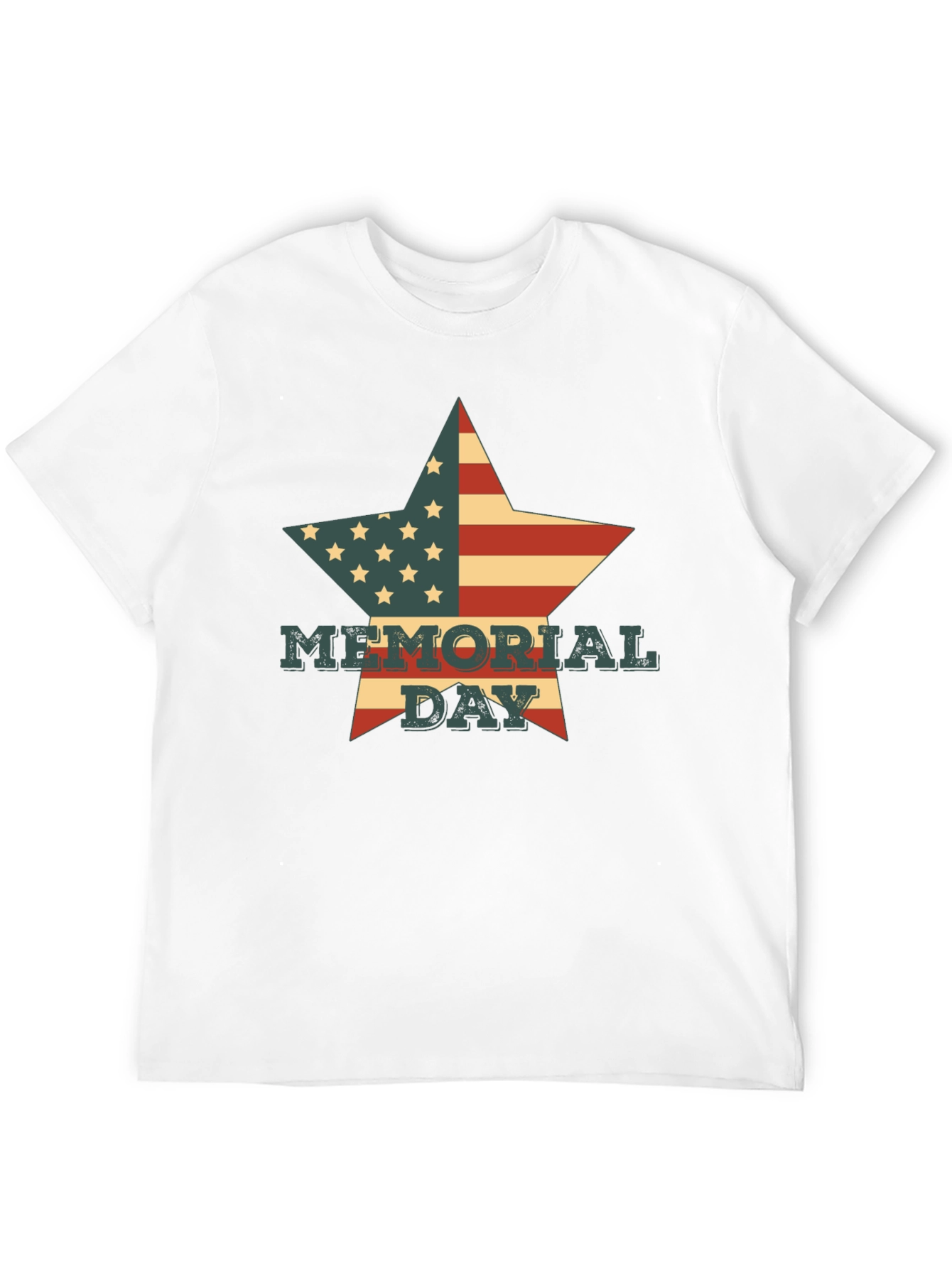 Memorial Day Star Graphic Tee