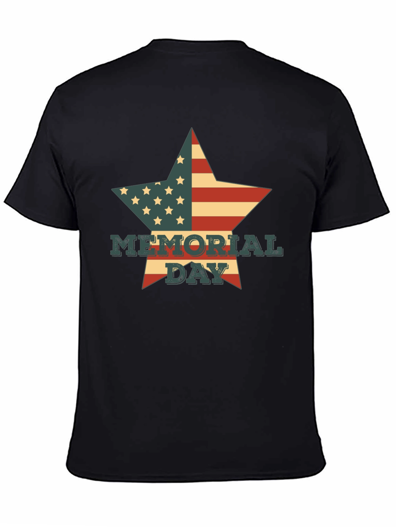 Memorial Day Star Graphic Tee