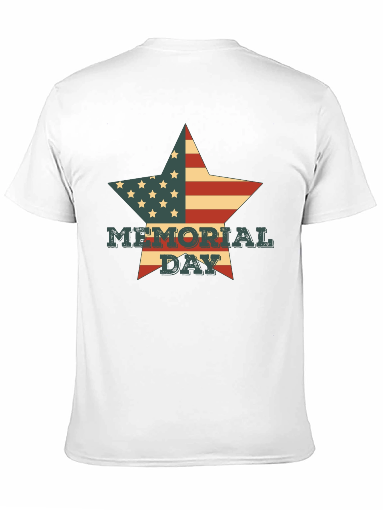 Memorial Day Star Graphic Tee