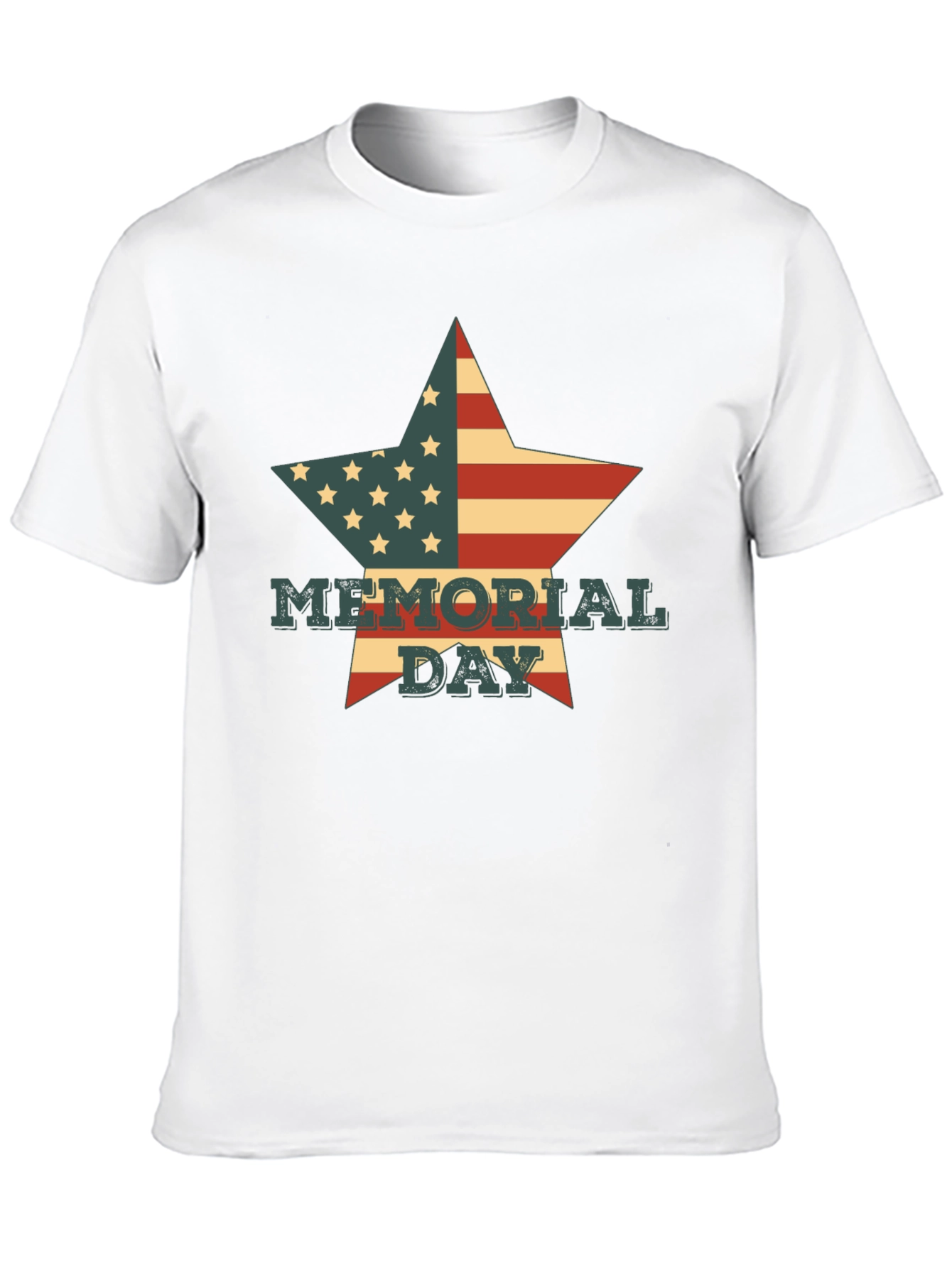 Memorial Day Star Graphic Tee