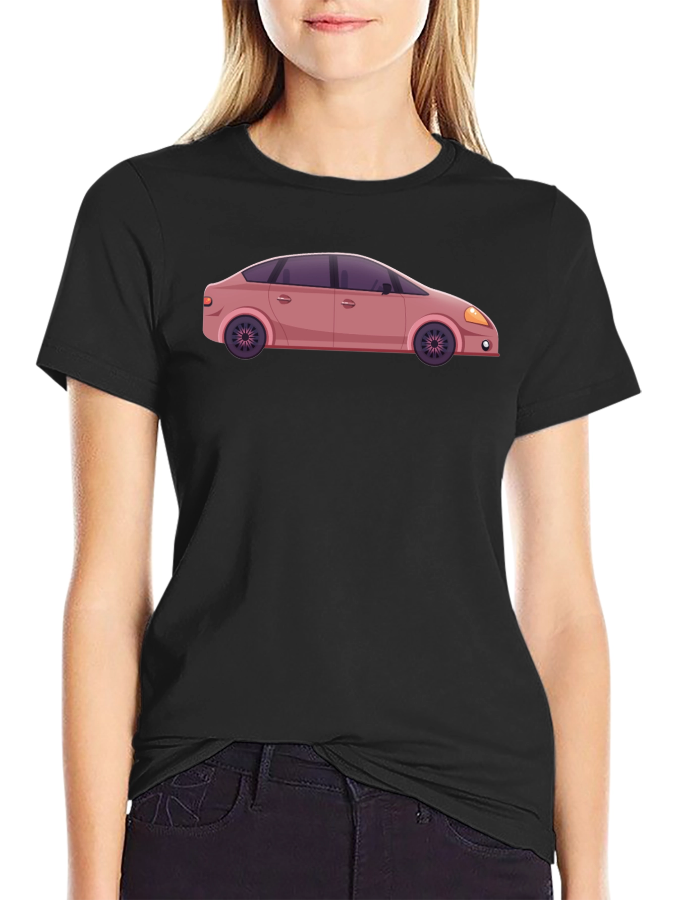 Car Graphic Tee - Unique Design