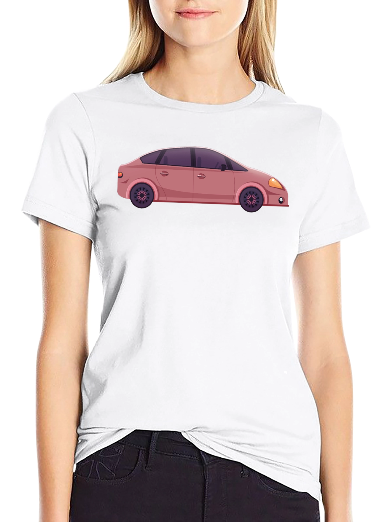 Car Graphic Tee - Unique Design