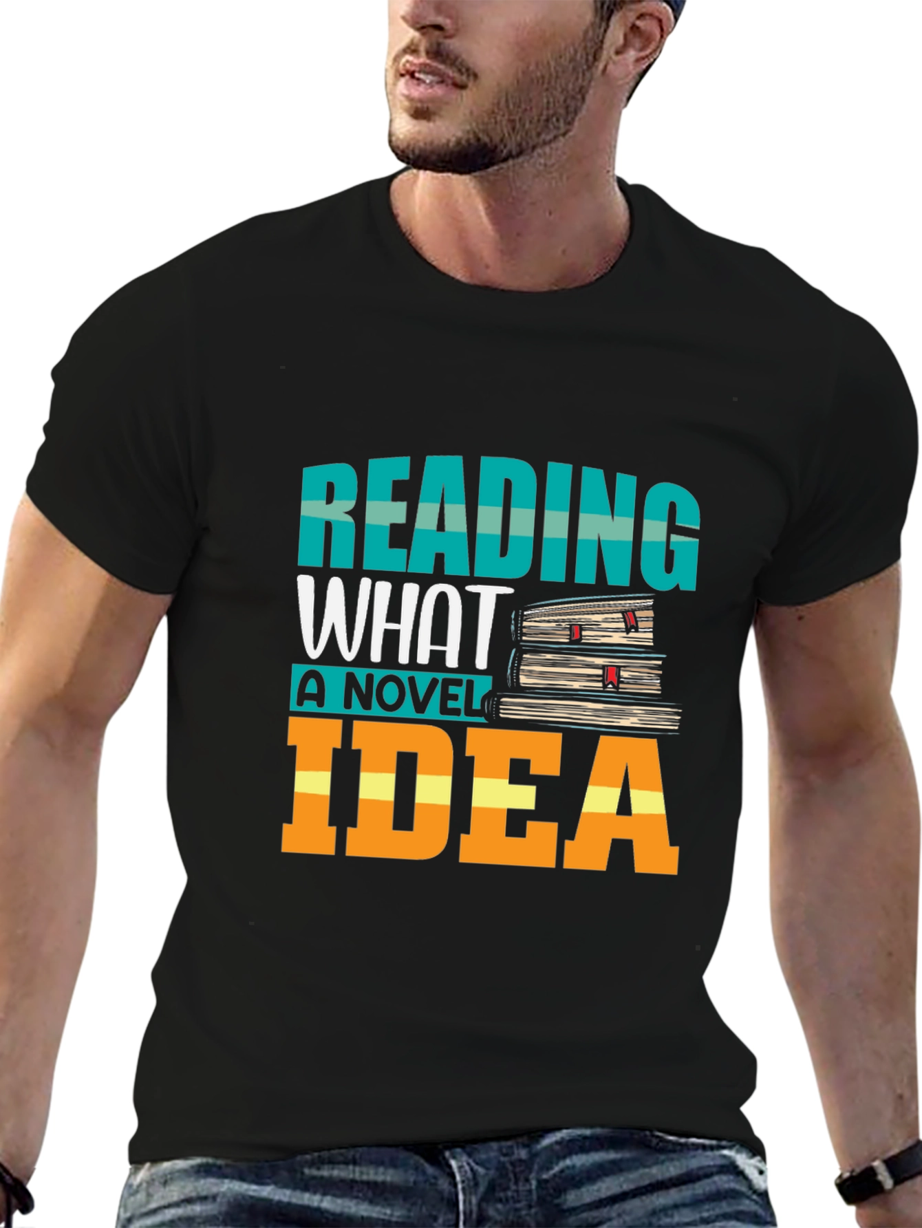 Reading What A Novel Idea T-Shirt Book Lover Tee