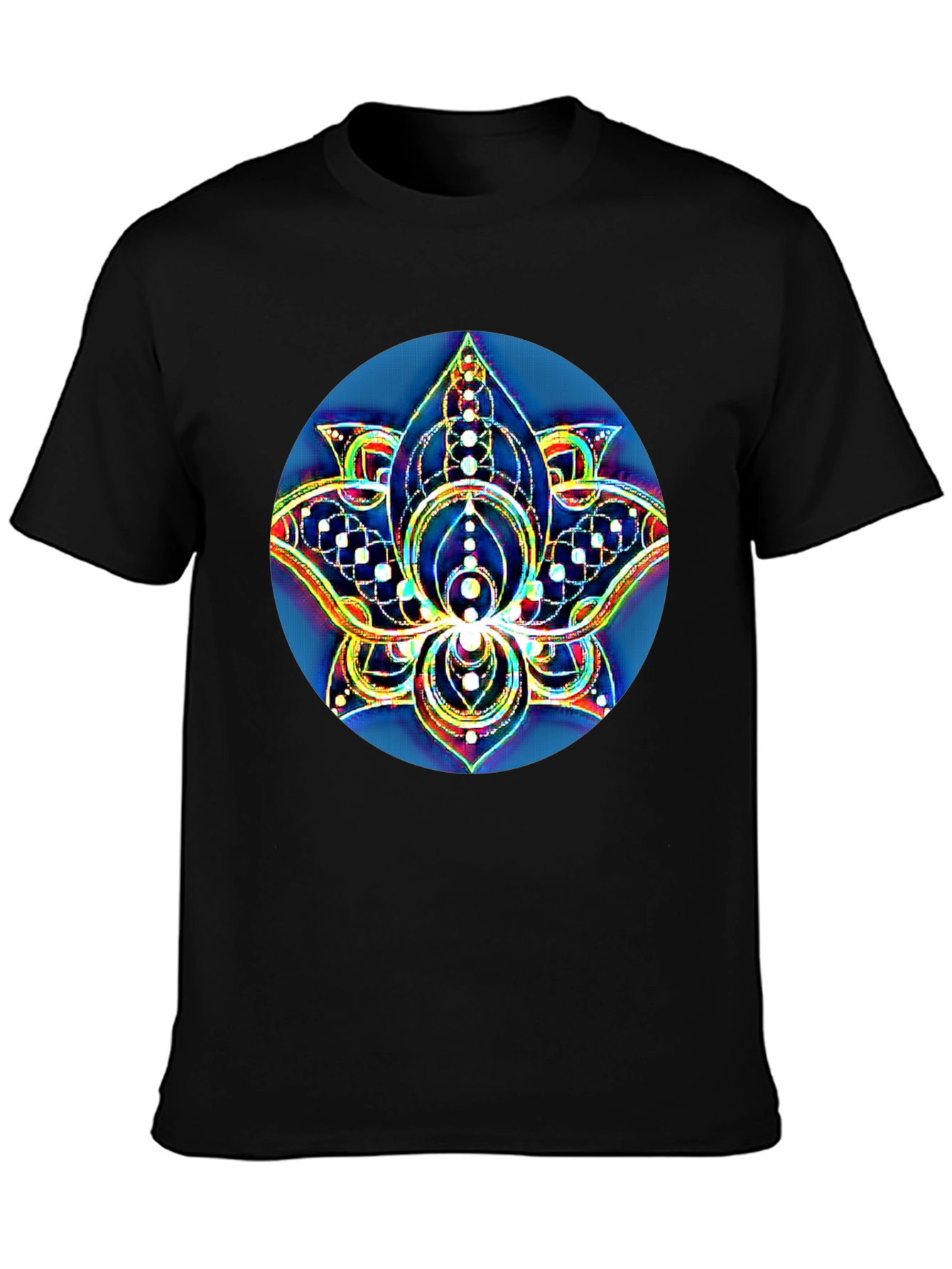 Lotus Flower Mandala Graphic Tee