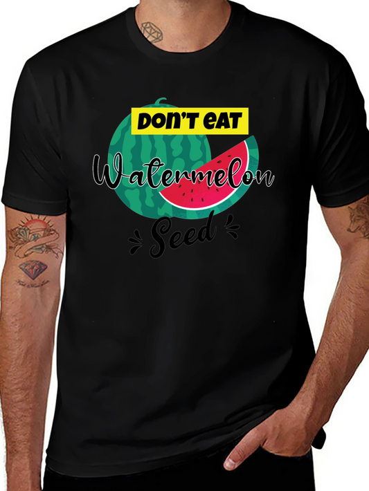 Dont Eat Watermelon Seed T-Shirt Funny Tee