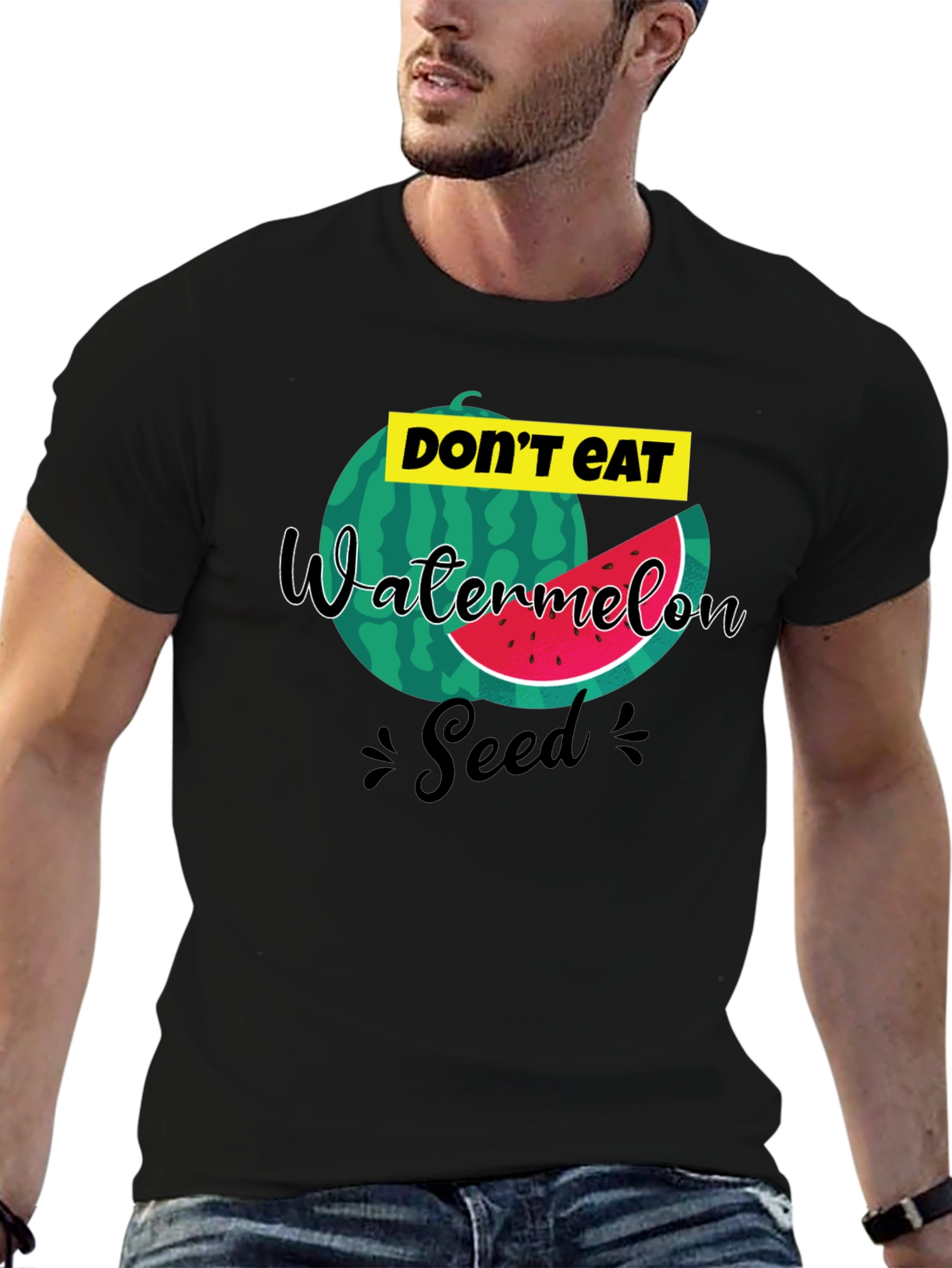 Dont Eat Watermelon Seed T-Shirt Funny Tee